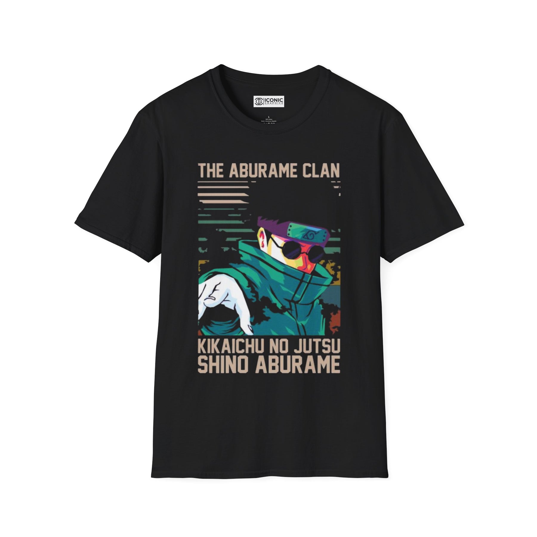 Shino Naruto T-Shirt - IGZ Clothing  - Shino Unisex Softstyle T-Shirt Best Price 26 at IGZ Clothing 
