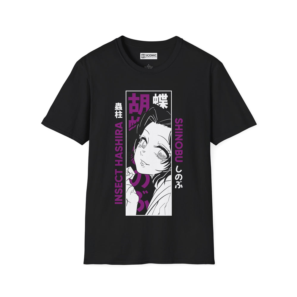 Shinobu Demon Slayer T-Shirt - IGZ Clothing  - Shinobu Unisex Softstyle T-Shirt Best Price 26 at IGZ Clothing 