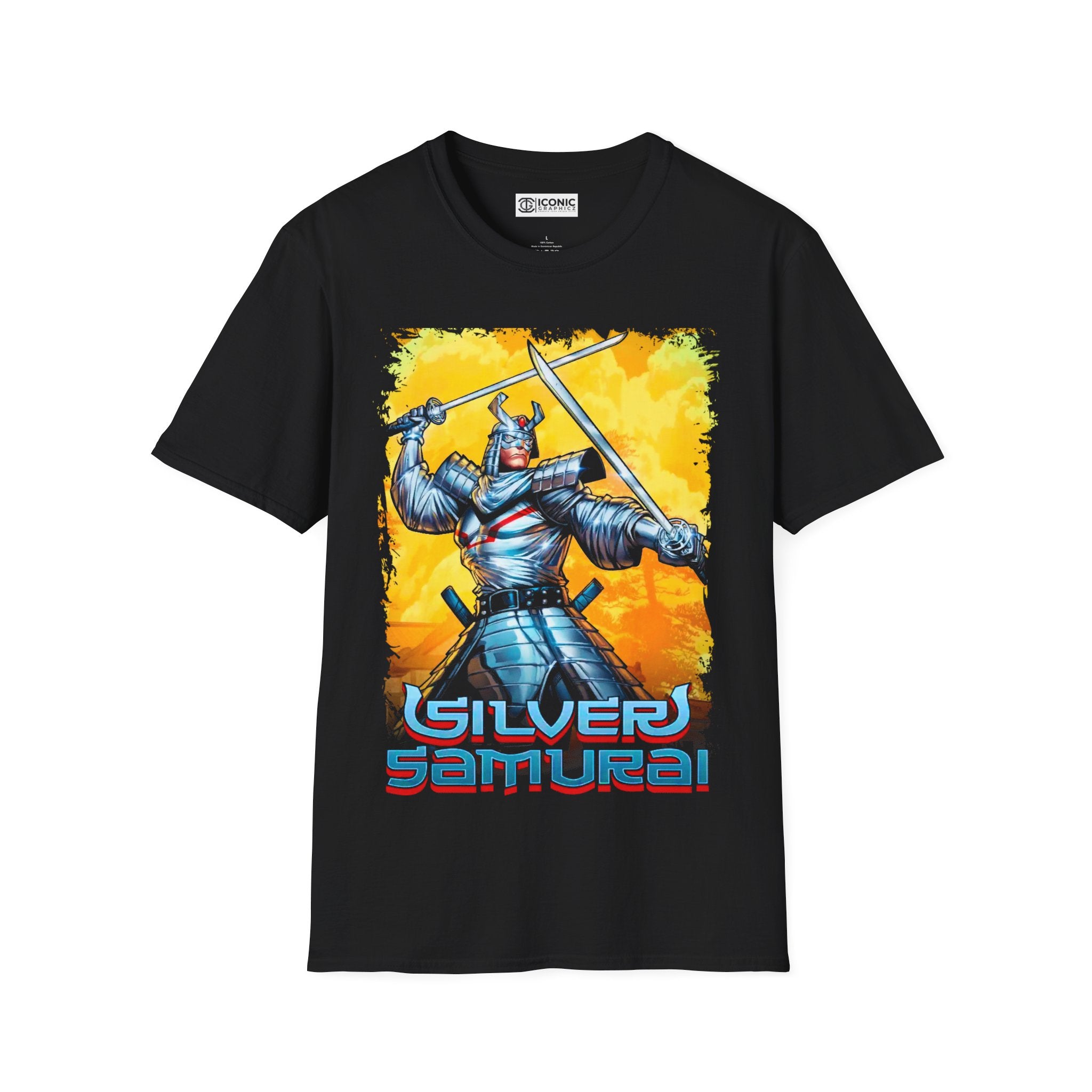 Silver Samurai T-Shirt - IGZ Clothing  - Silver Samurai Unisex Softstyle T-Shirt Best Price 26 at IGZ Clothing 