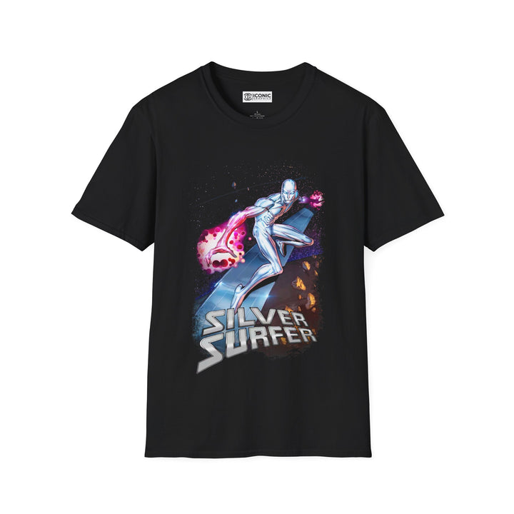 Silver Surfer T-Shirt - IGZ Clothing  - Silver Surfer Unisex Softstyle T-Shirt Best Price 26 at IGZ Clothing 