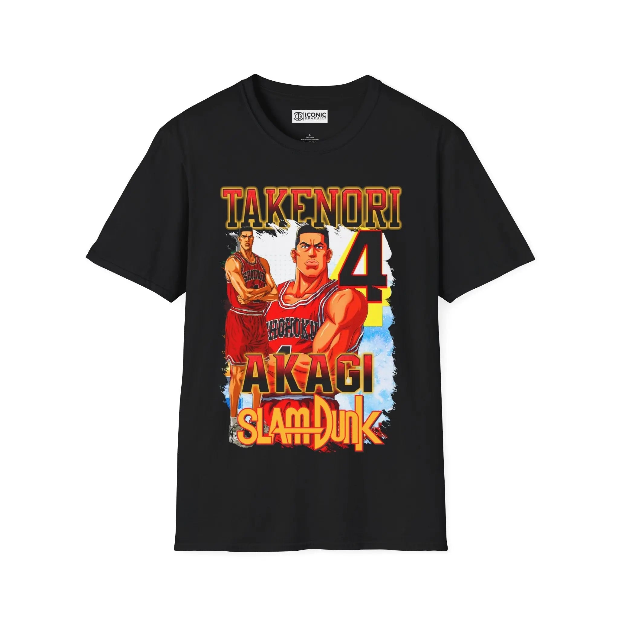 SlamDunk Akagi 14 T-Shirt Printify