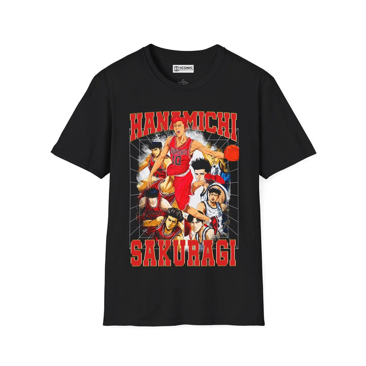 SlamDunk Hana Michi Sakuragi T-Shirt Printify