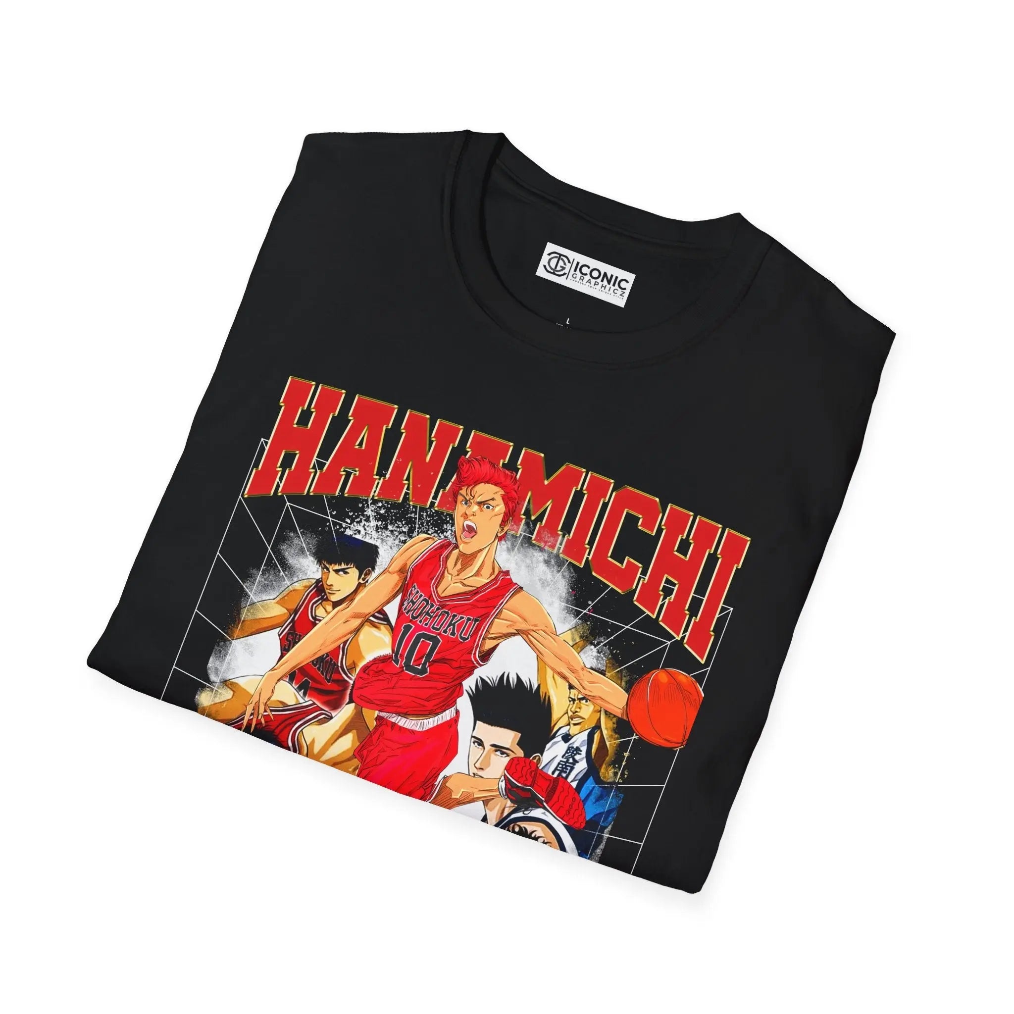 SlamDunk Hana Michi Sakuragi T-Shirt Printify