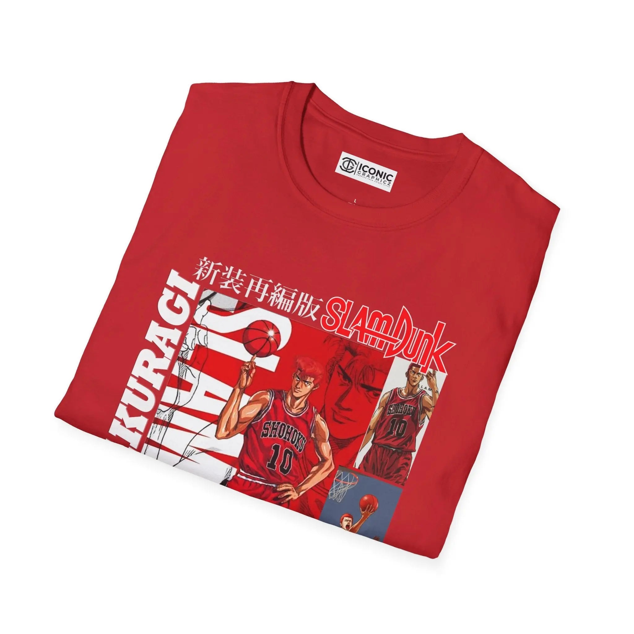 SlamDunk Hanamichi Sakuragi T-Shirt Printify