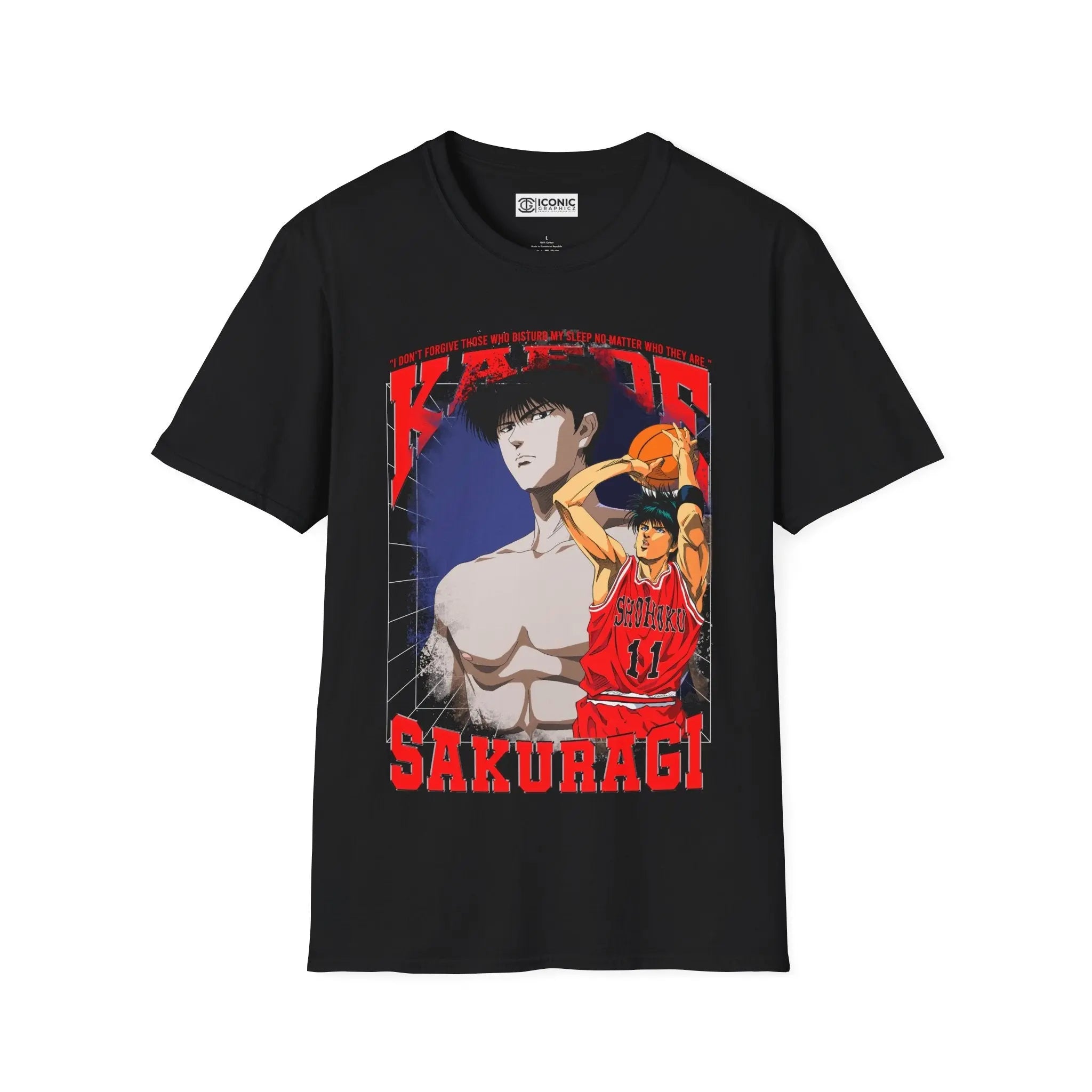 SlamDunk Hanamichi Sakuragi T-Shirt Printify
