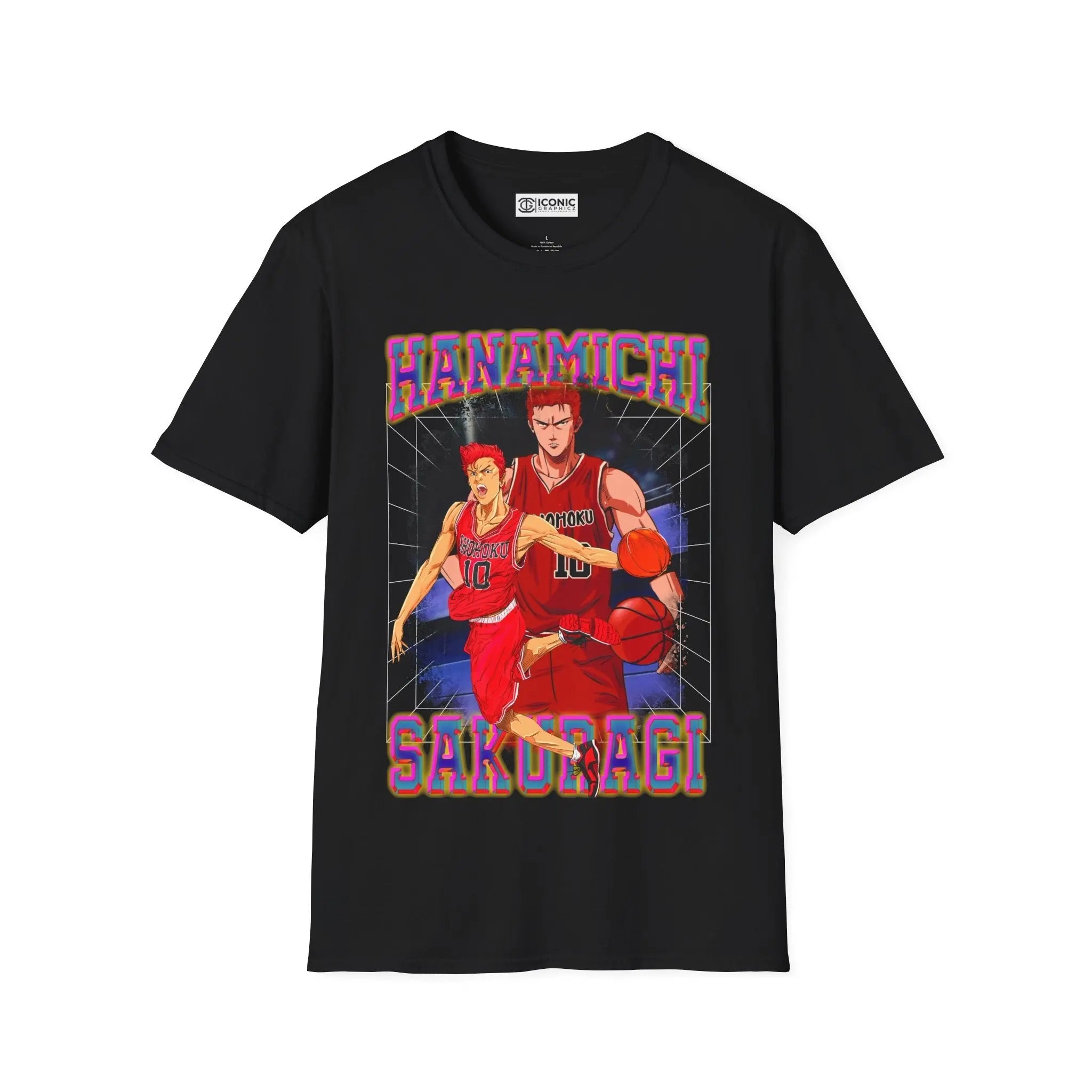 SlamDunk Hanamichi Sakuragi T-Shirt Printify