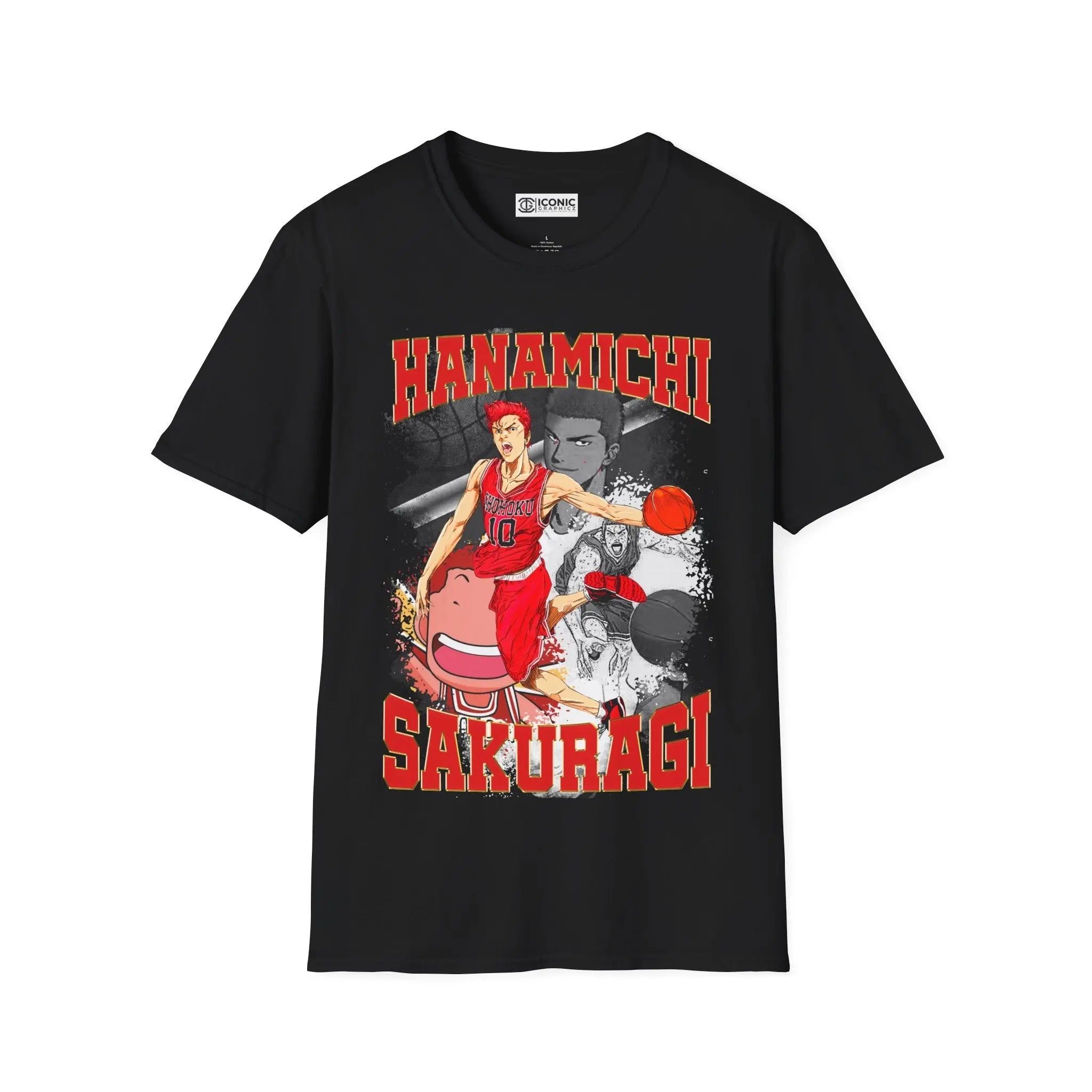 SlamDunk Hanamichi Sakuragi T-Shirt Printify
