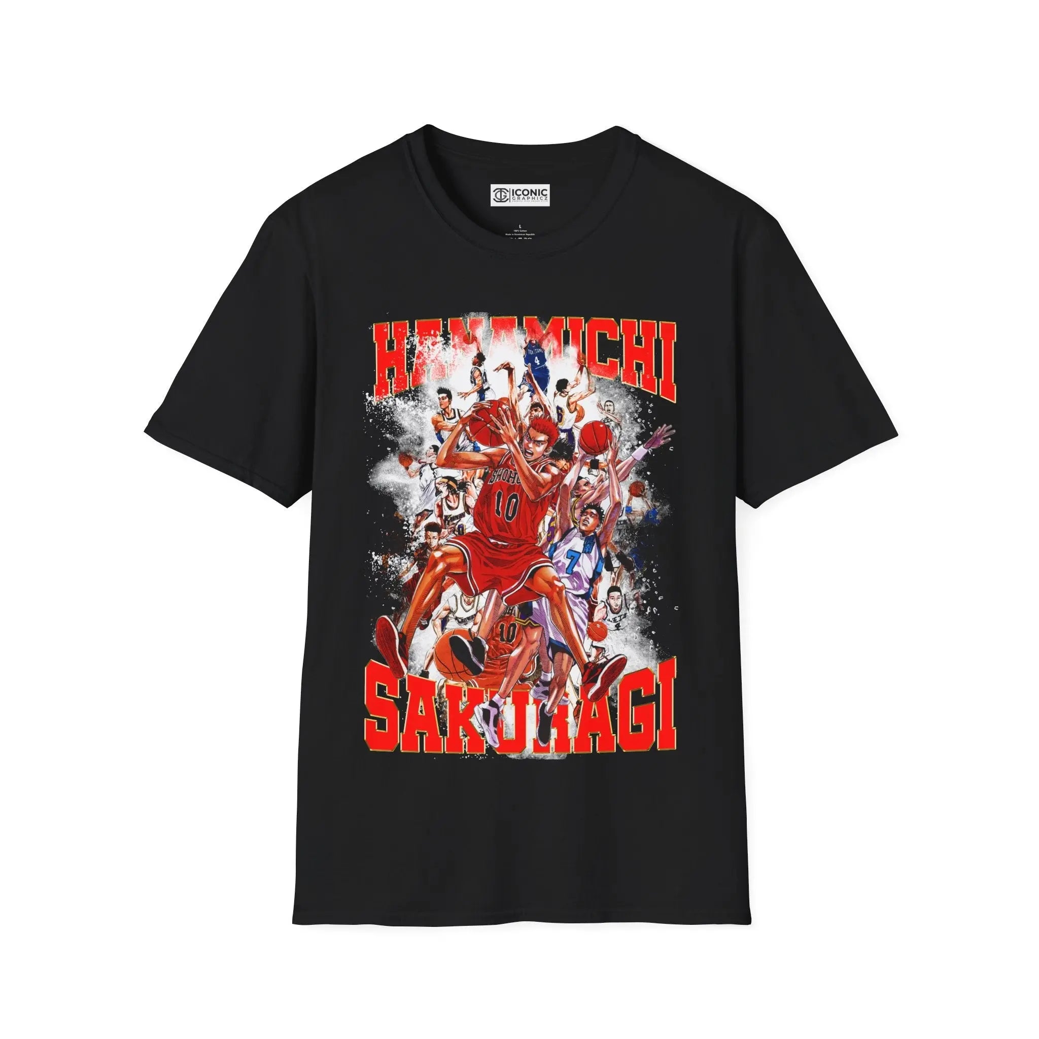 SlamDunk Hanamichi Sakuragi T-Shirt Printify