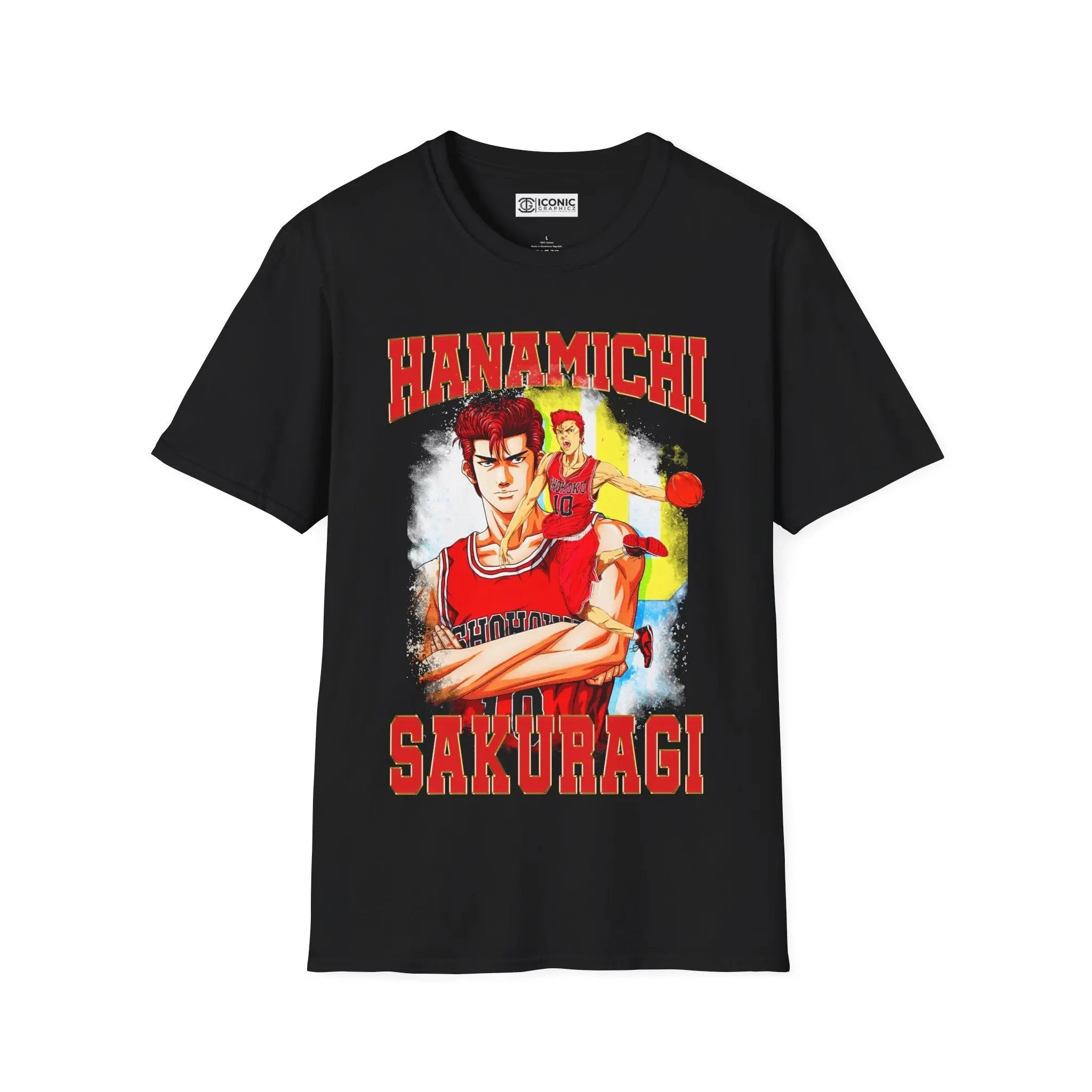 SlamDunk Hanamichi Sakuragi T-Shirt Printify