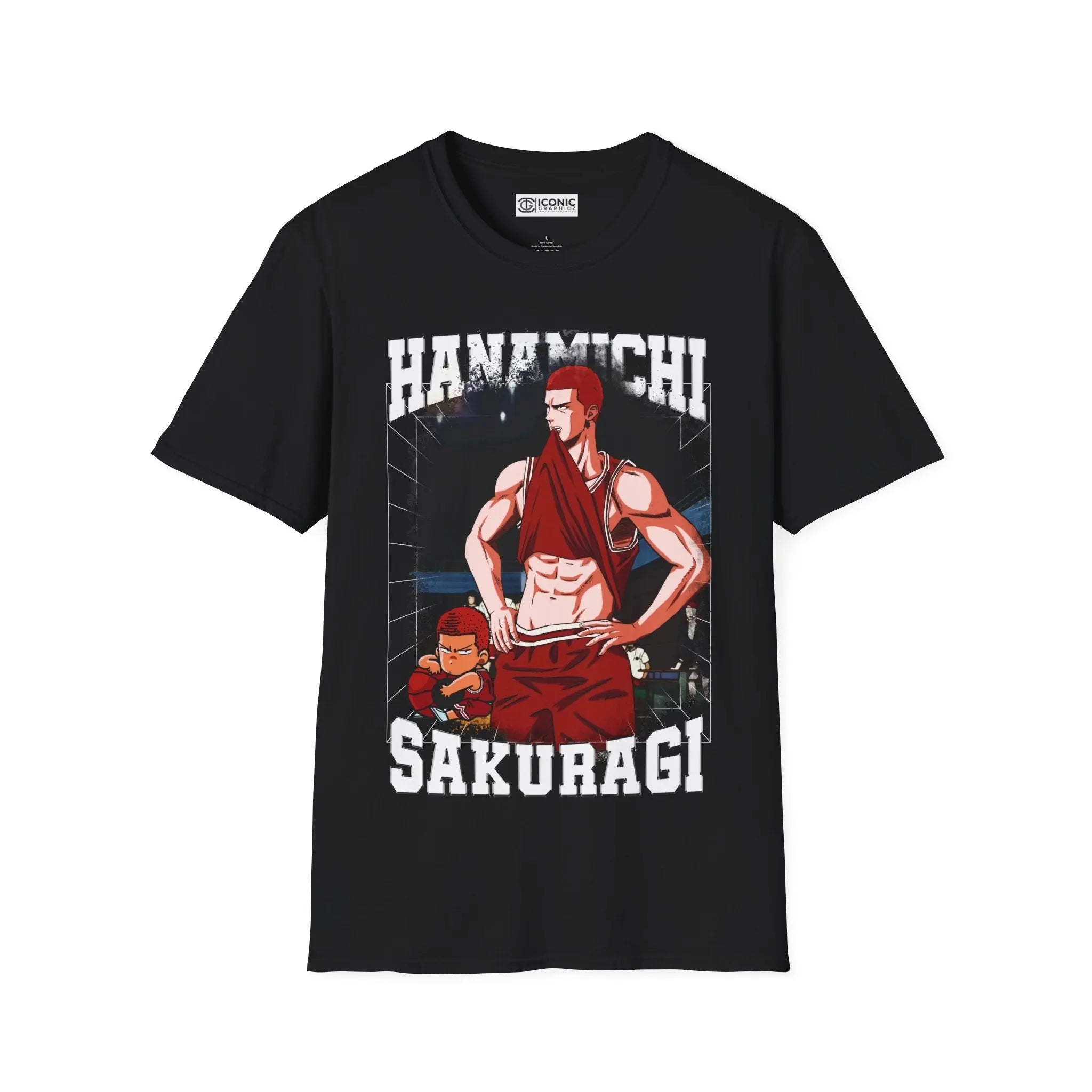 SlamDunk Hanamichi Sakuragi T-Shirt Printify