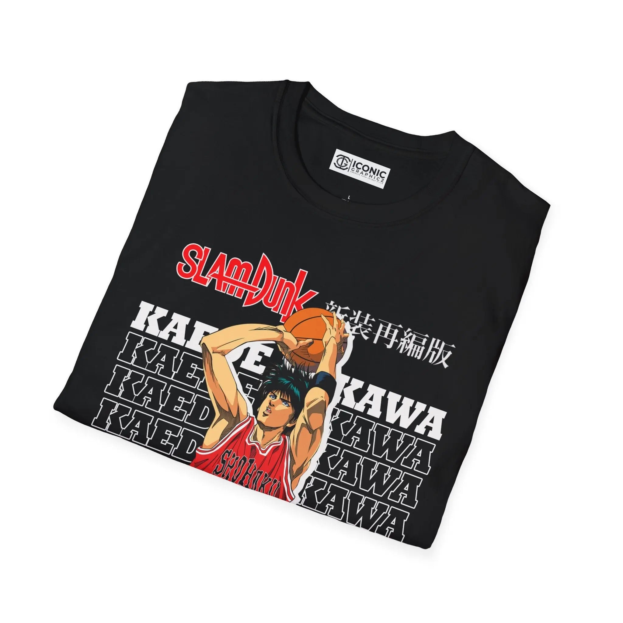 SlamDunk Kaede Kawawa T-Shirt Printify