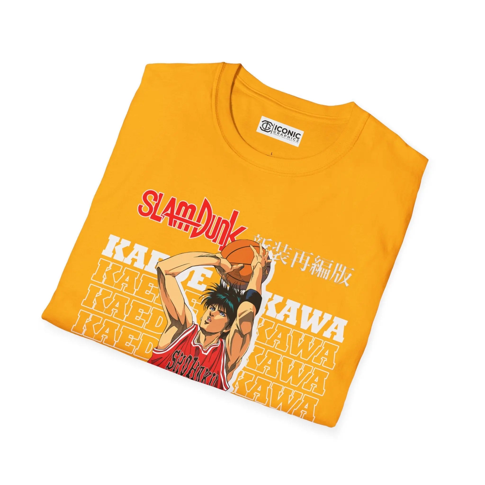 SlamDunk Kaede Kawawa T-Shirt Printify