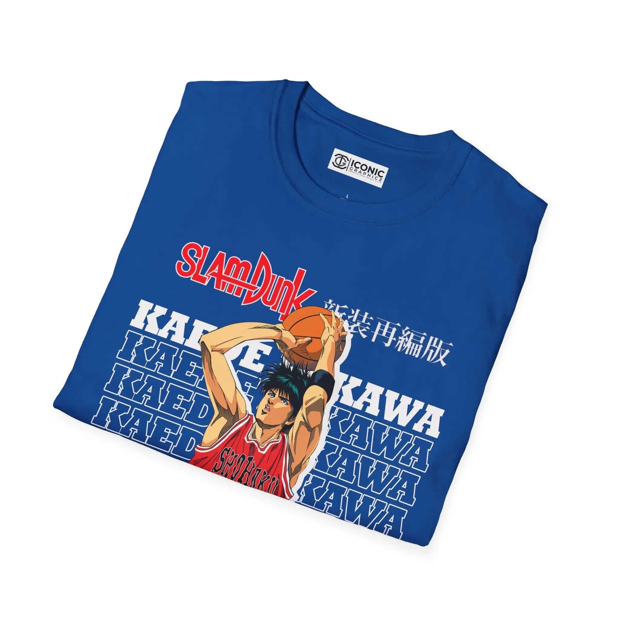 SlamDunk Kaede Kawawa T-Shirt Printify