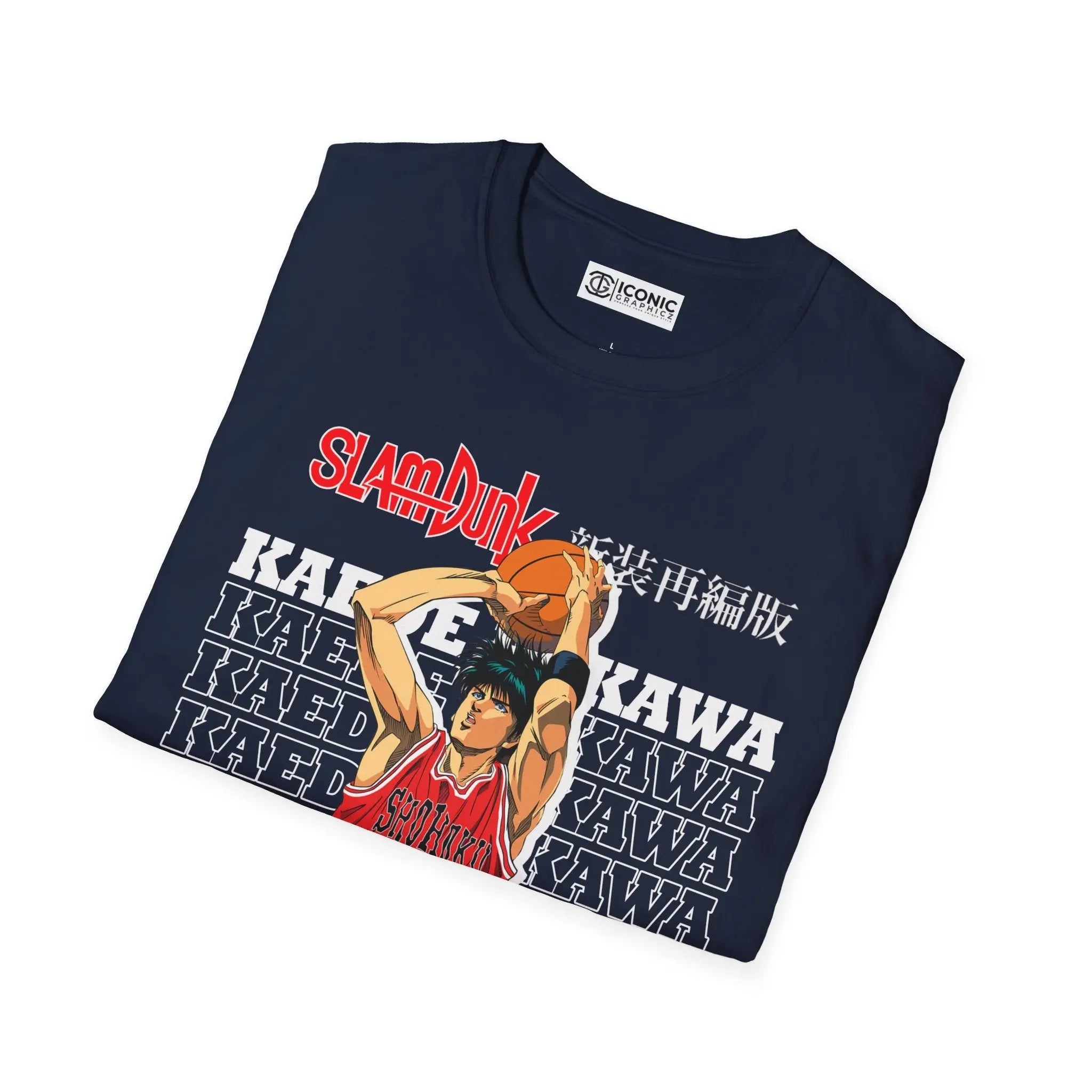 SlamDunk Kaede Kawawa T-Shirt Printify