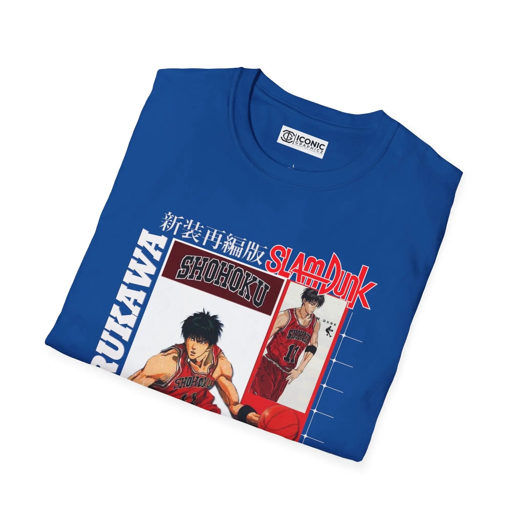 SlamDunk Kaede Rukawa T-Shirt Printify