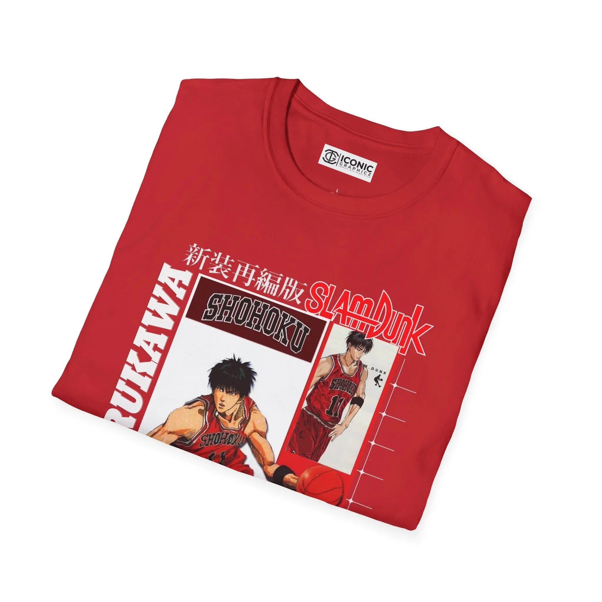 SlamDunk Kaede Rukawa T-Shirt Printify