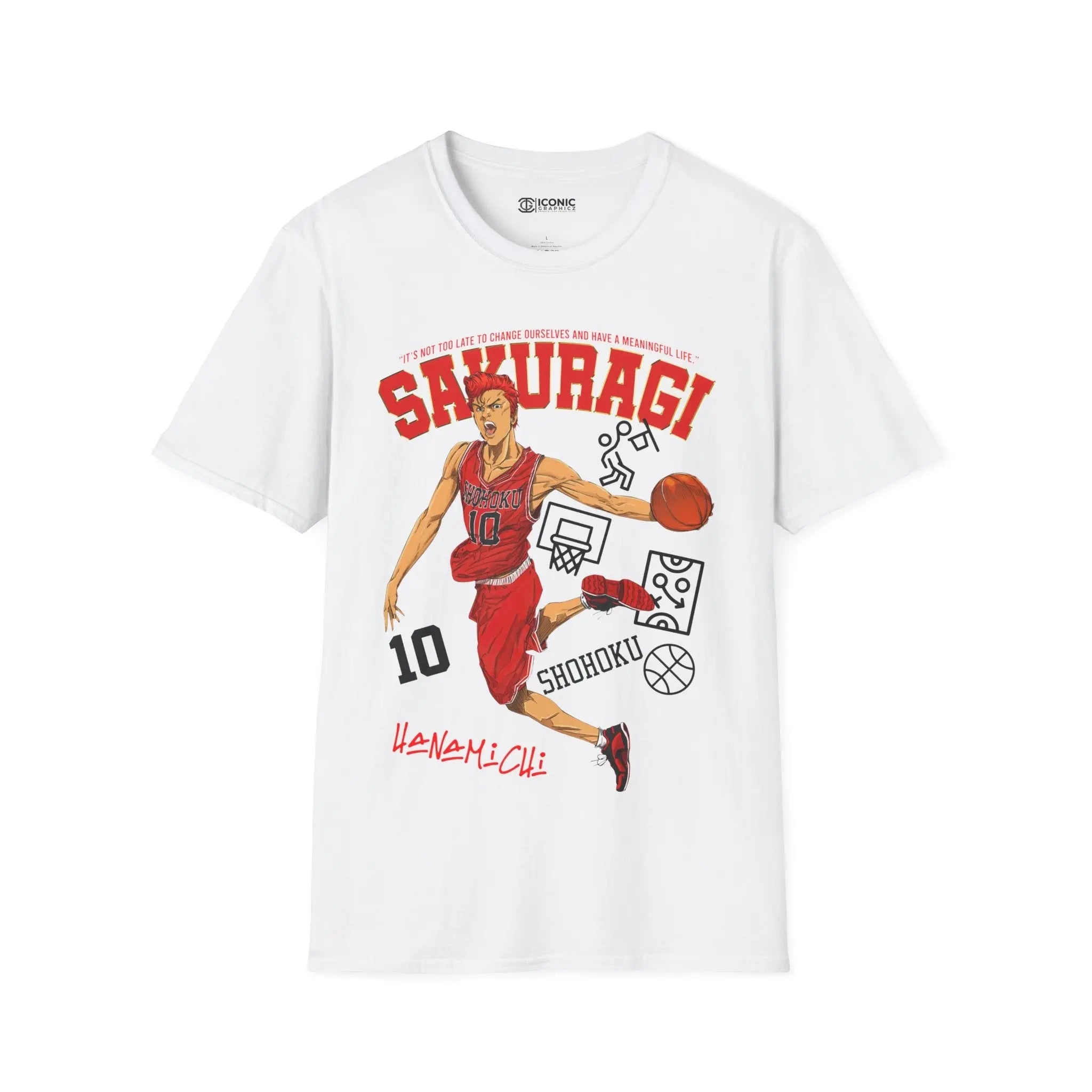 SlamDunk Sakuragi T-Shirt Printify