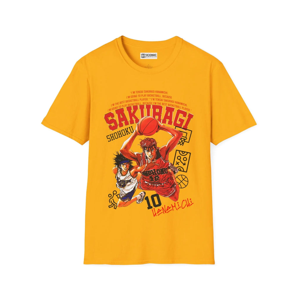 SlamDunk Sakuragi T-Shirt Printify