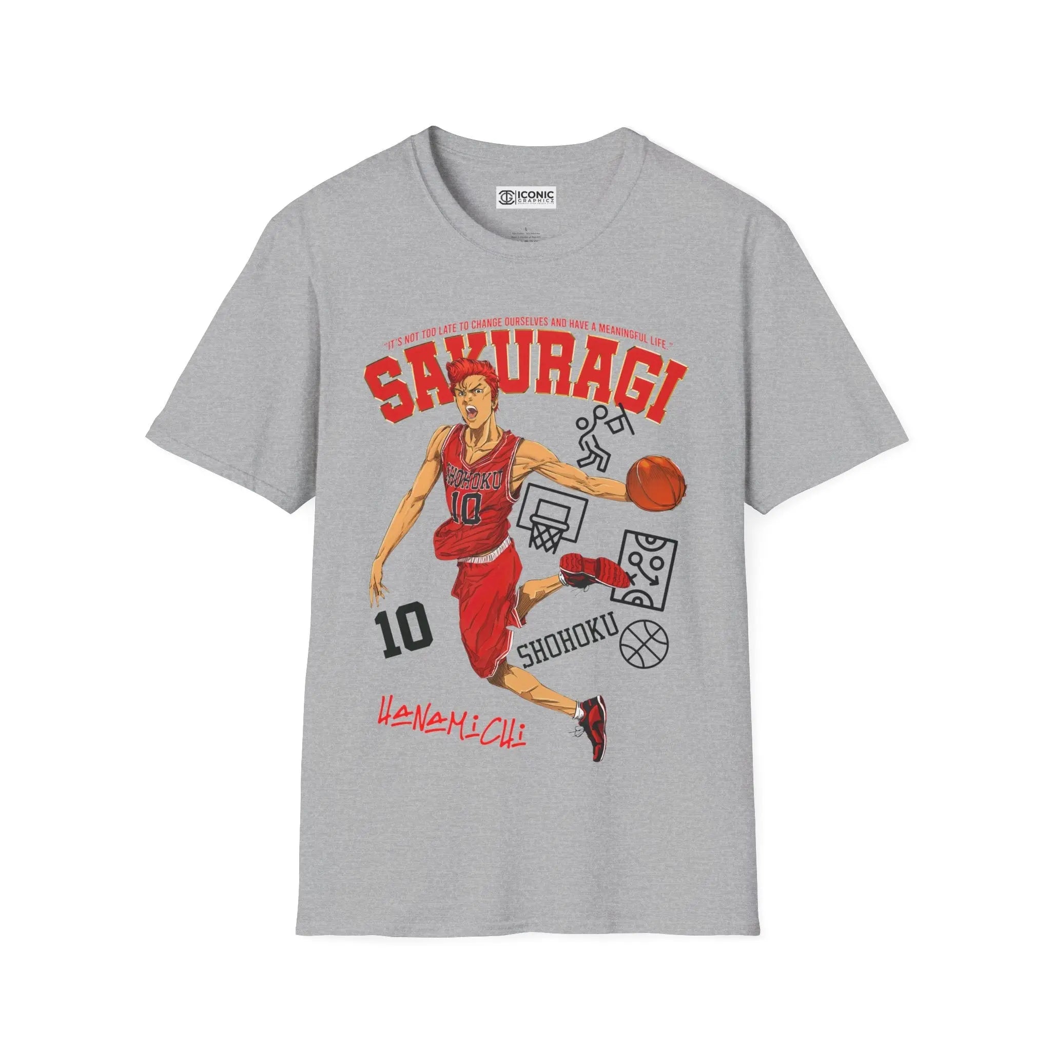 SlamDunk Sakuragi T-Shirt Printify