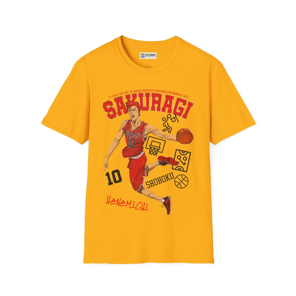 SlamDunk Sakuragi T-Shirt Printify