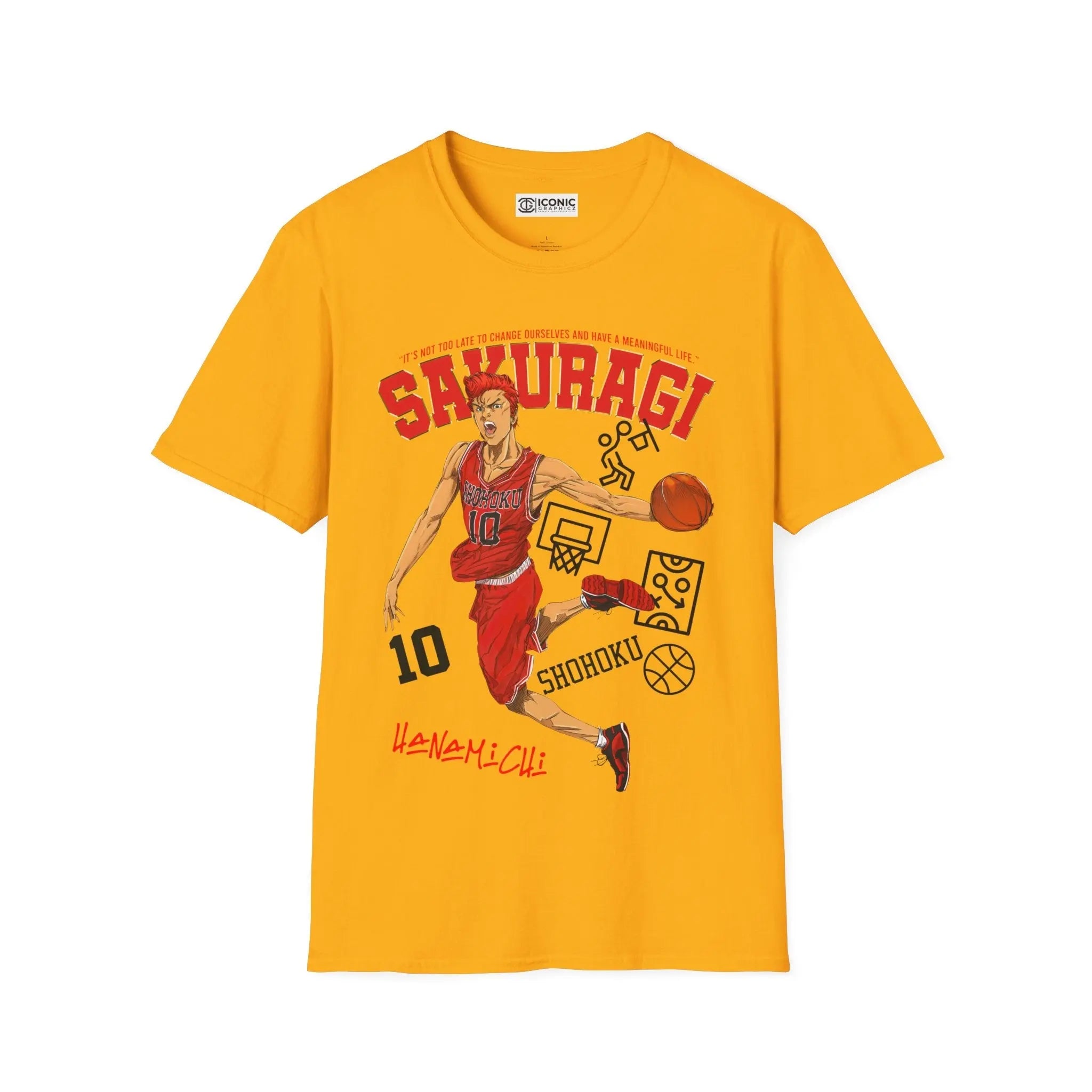 SlamDunk Sakuragi T-Shirt Printify