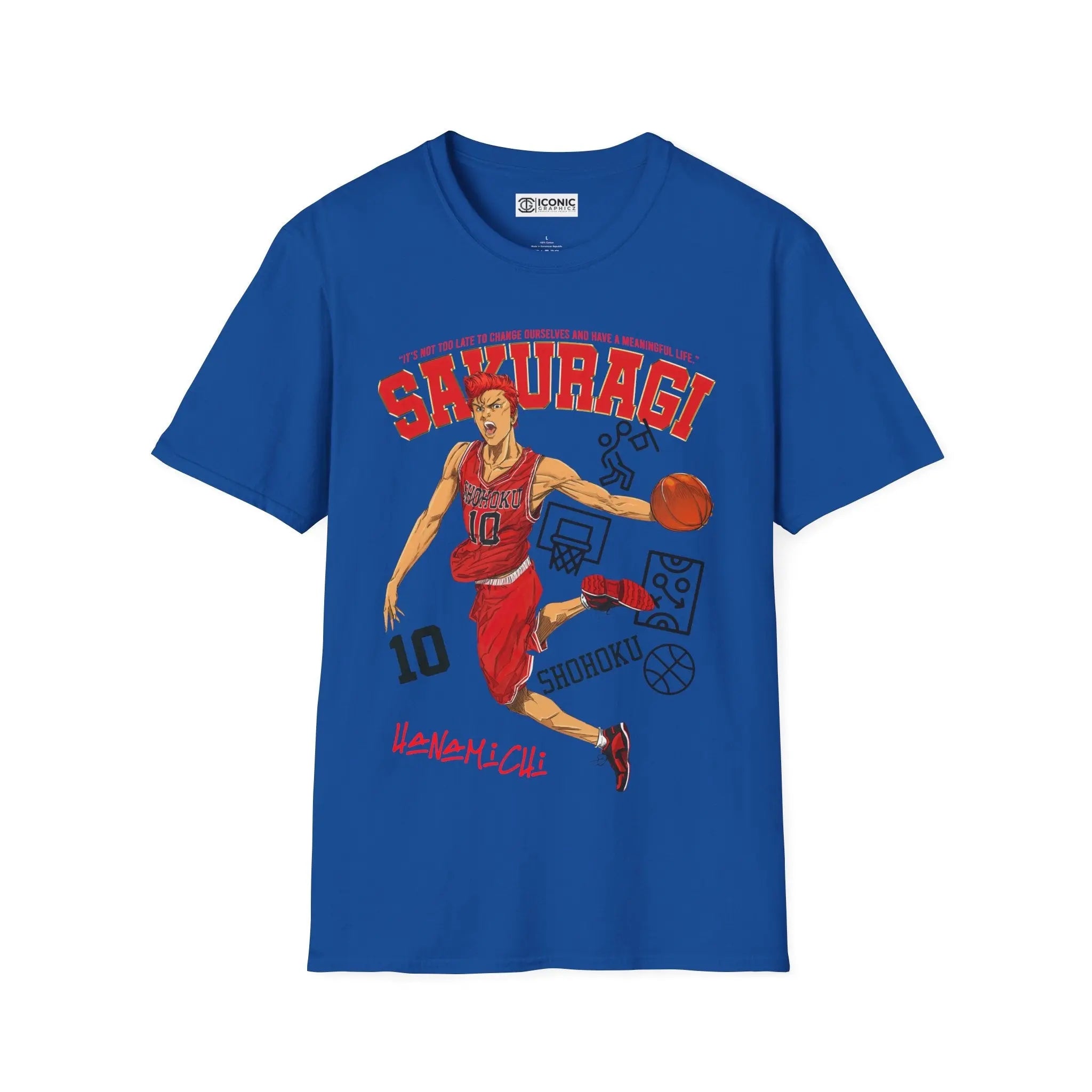 SlamDunk Sakuragi T-Shirt Printify
