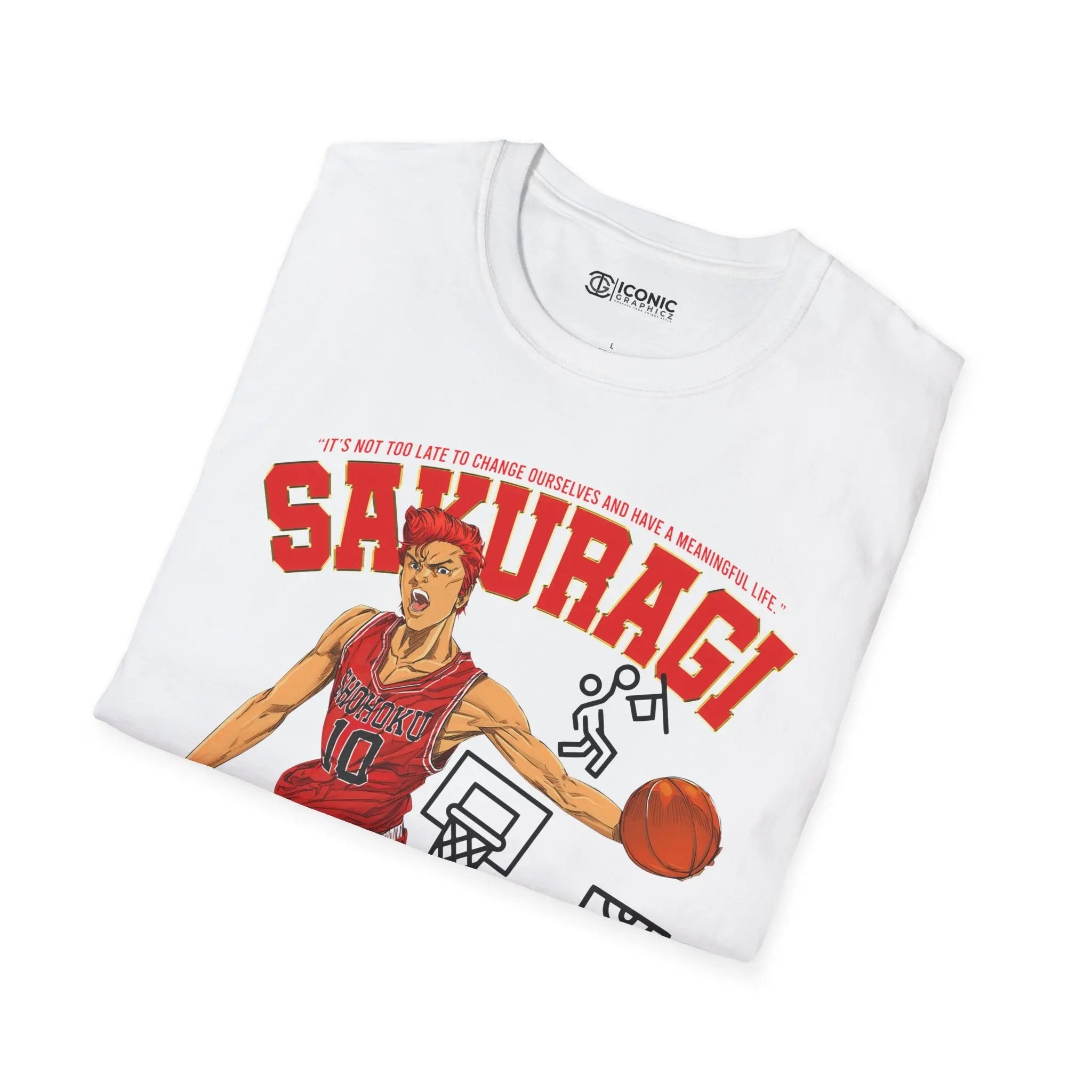 SlamDunk Sakuragi T-Shirt Printify