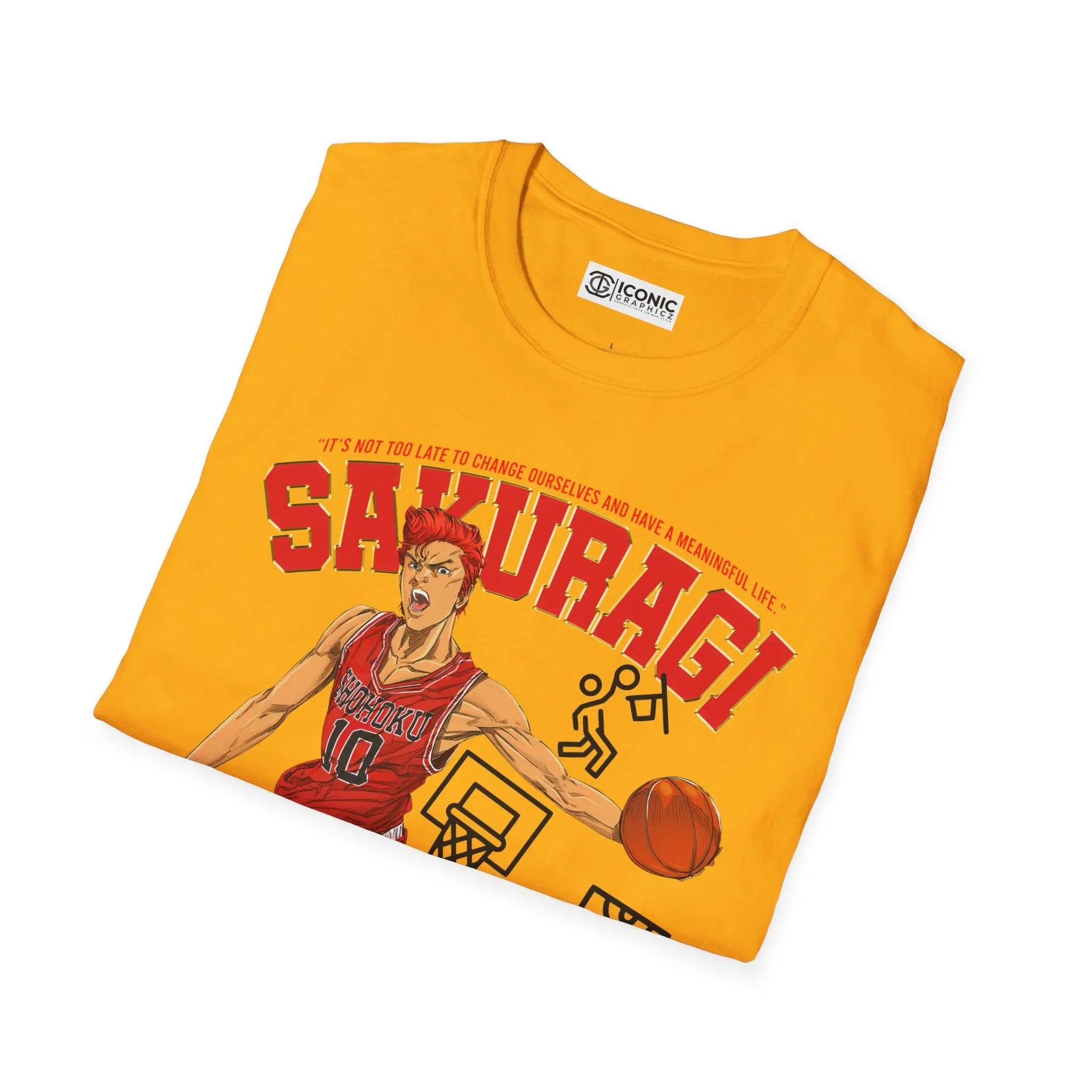 SlamDunk Sakuragi T-Shirt Printify