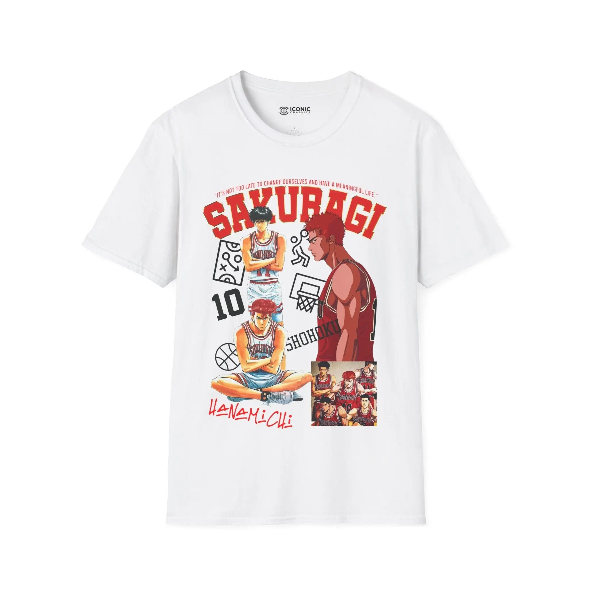 SlamDunk Sayuragi T-Shirt Printify