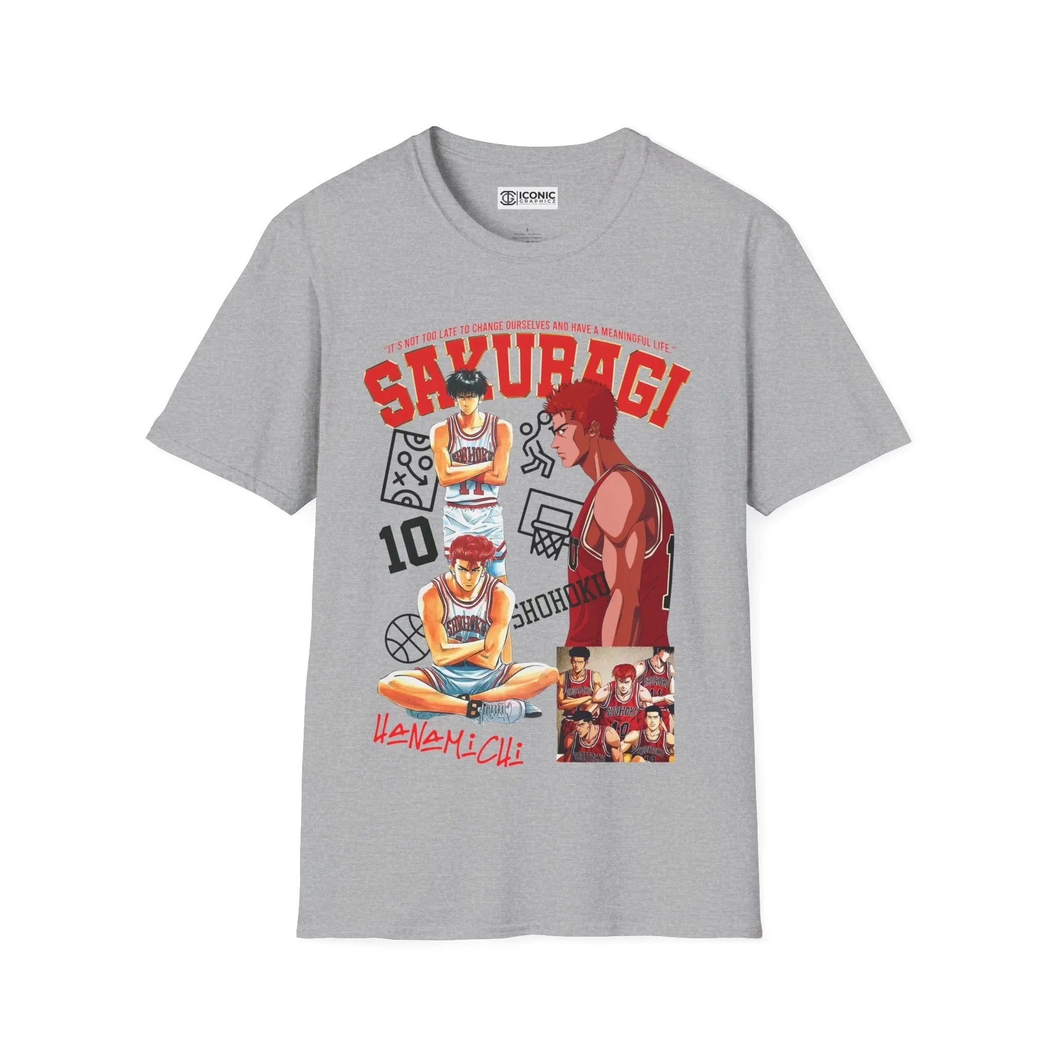 SlamDunk Sayuragi T-Shirt Printify