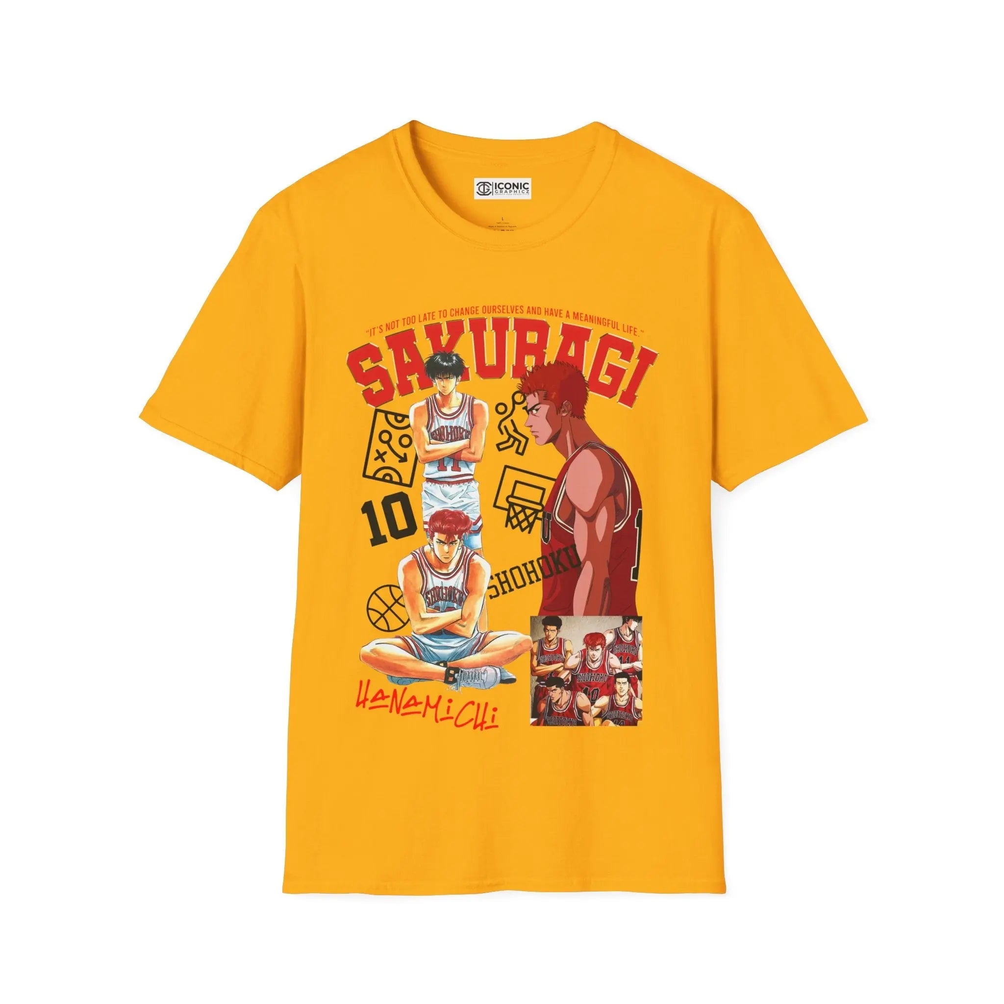 SlamDunk Sayuragi T-Shirt Printify