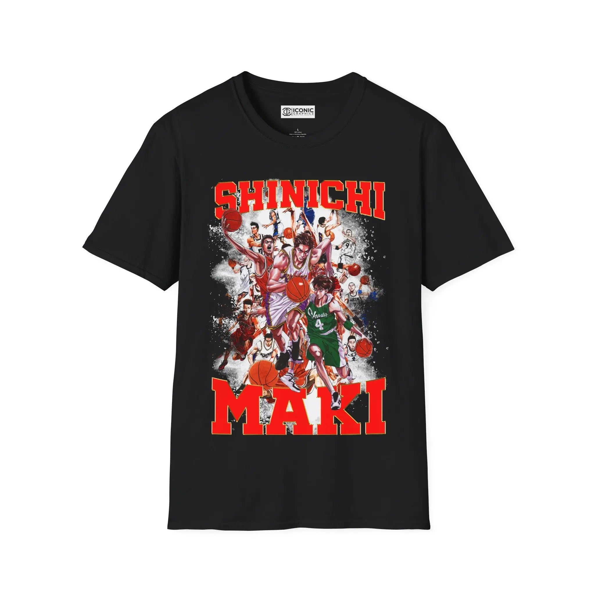 SlamDunk Shinichi Maki T-Shirt Printify