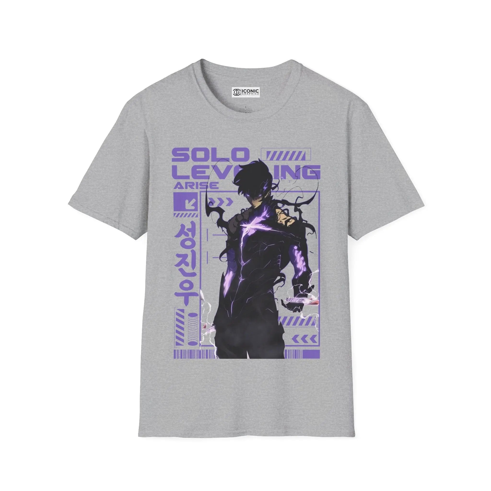 Solo Leveling Jin Woo T-Shirt Printify