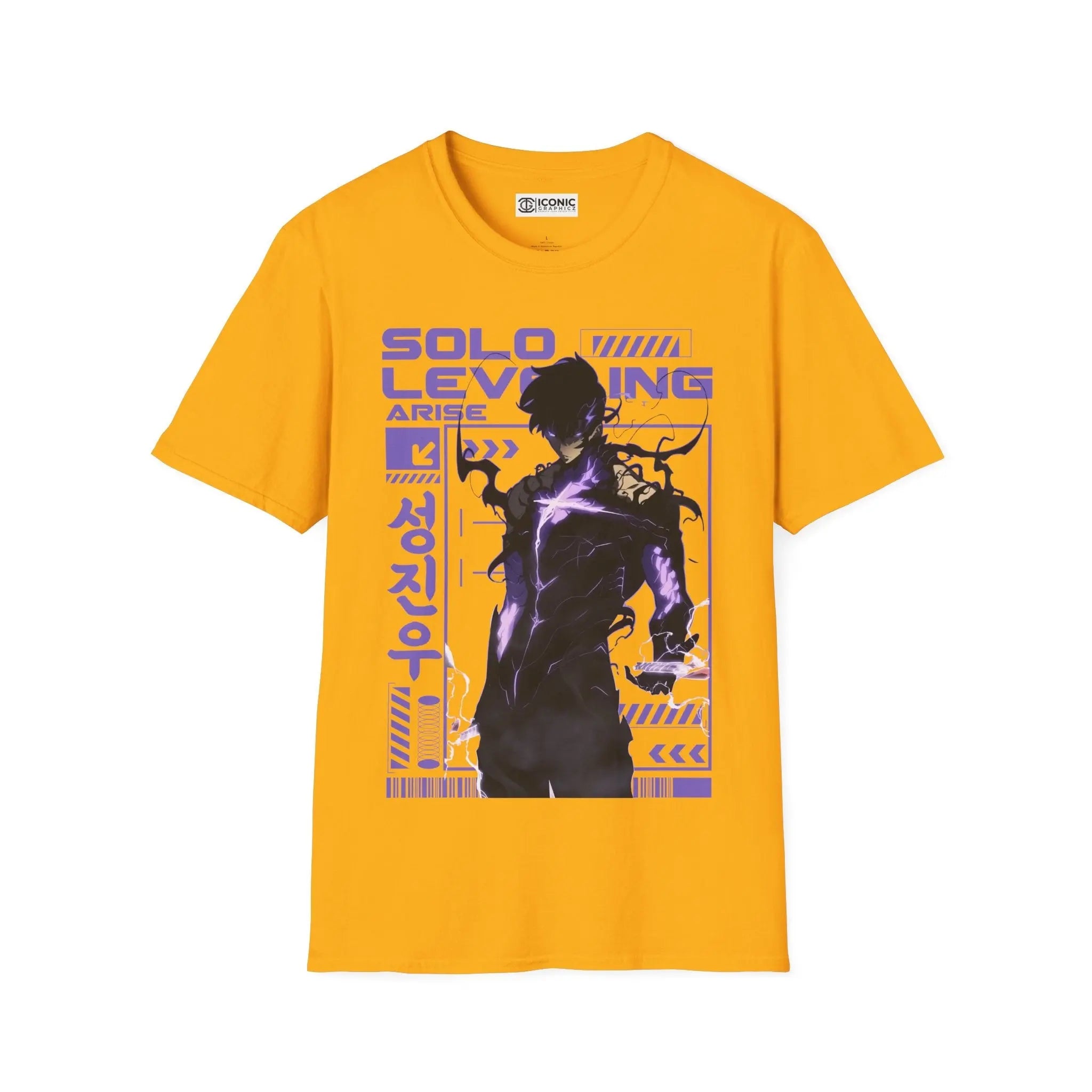 Solo Leveling Jin Woo T-Shirt Printify