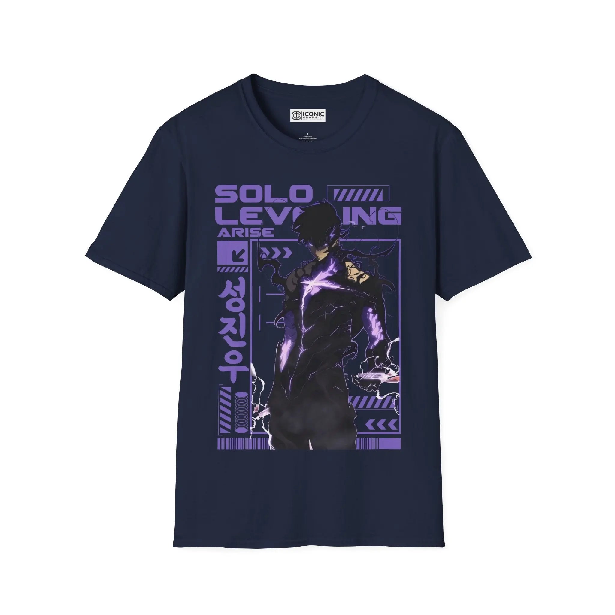 Solo Leveling Jin Woo T-Shirt Printify