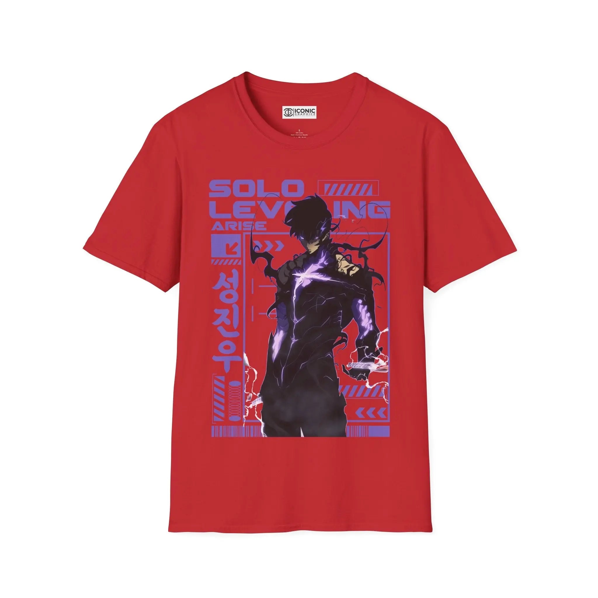 Solo Leveling Jin Woo T-Shirt Printify