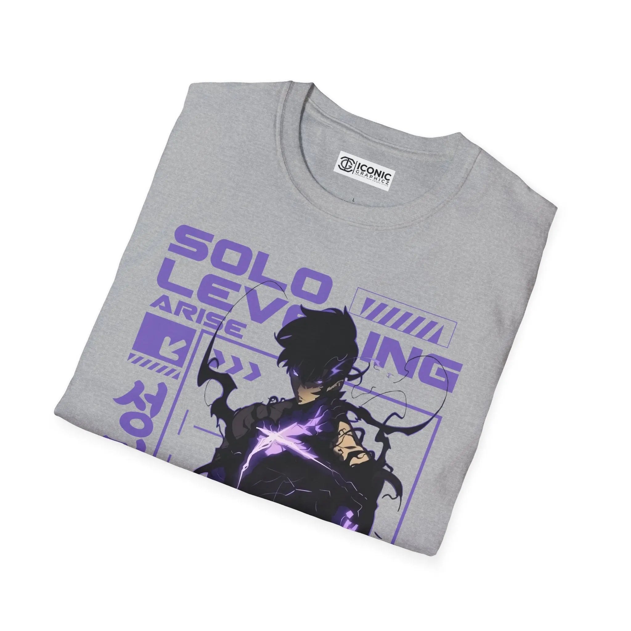 Solo Leveling Jin Woo T-Shirt Printify