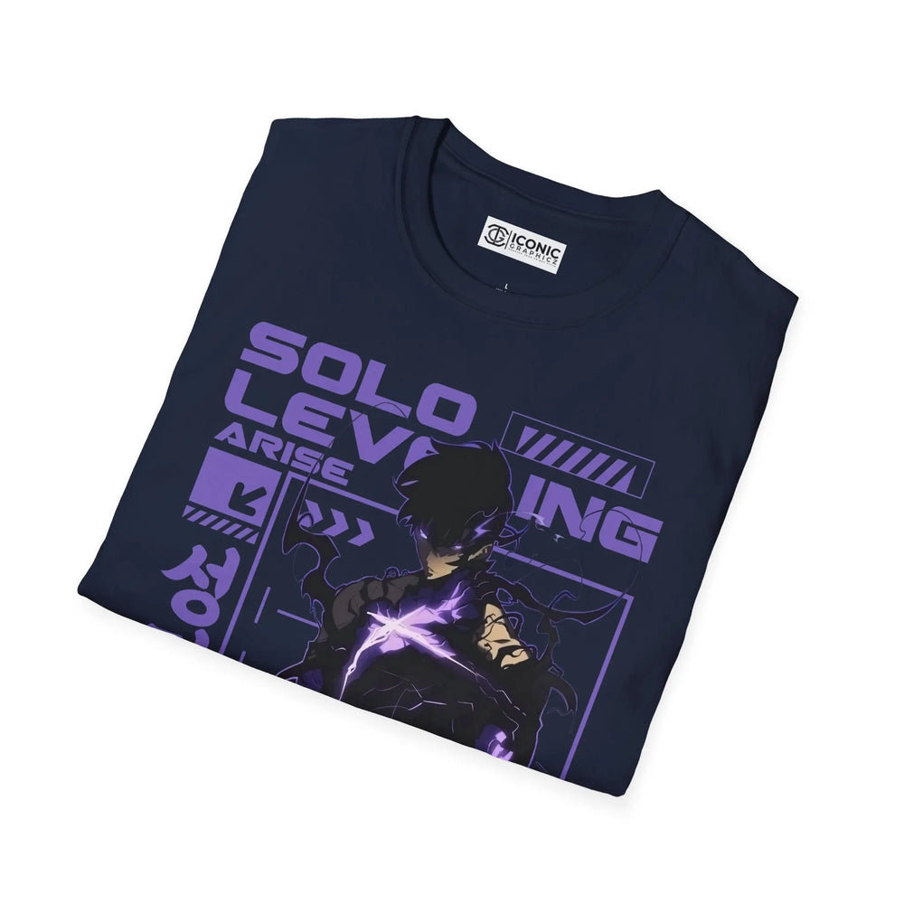 Solo Leveling Jin Woo T-Shirt Printify
