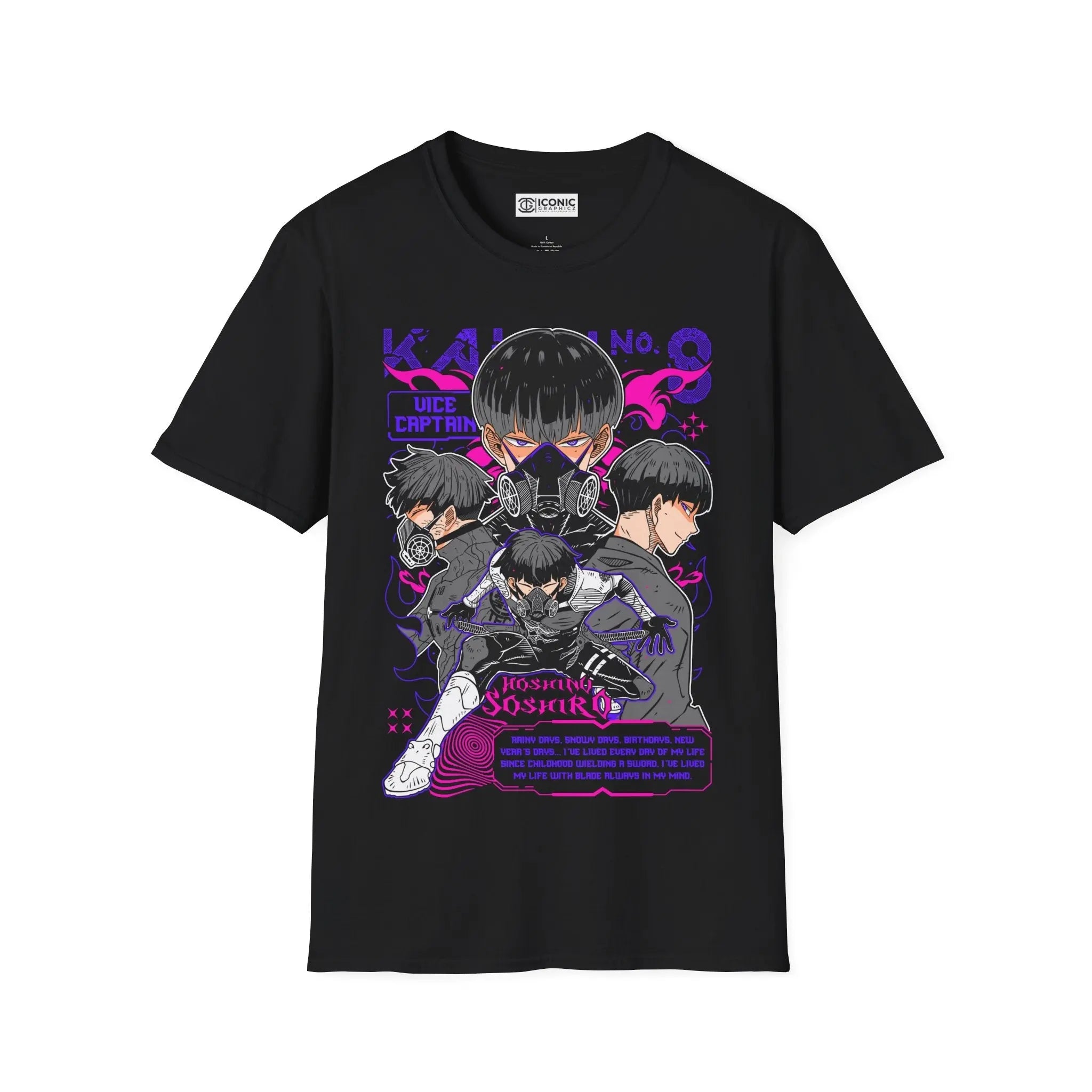 Soshiro Kaiju No 8 T-Shirt Printify