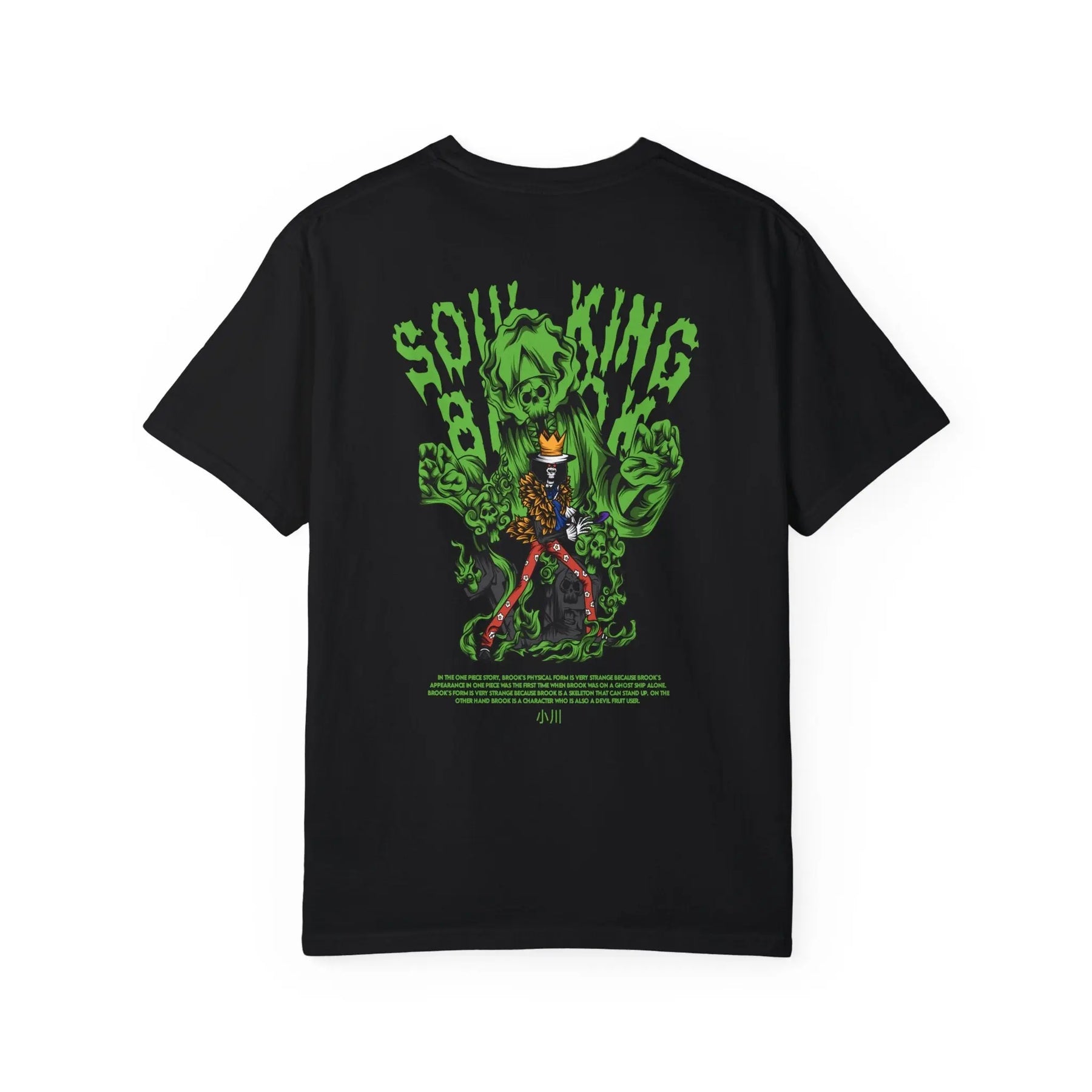 Soul King Brook Unisex Garment-Dyed T-shirt Printify