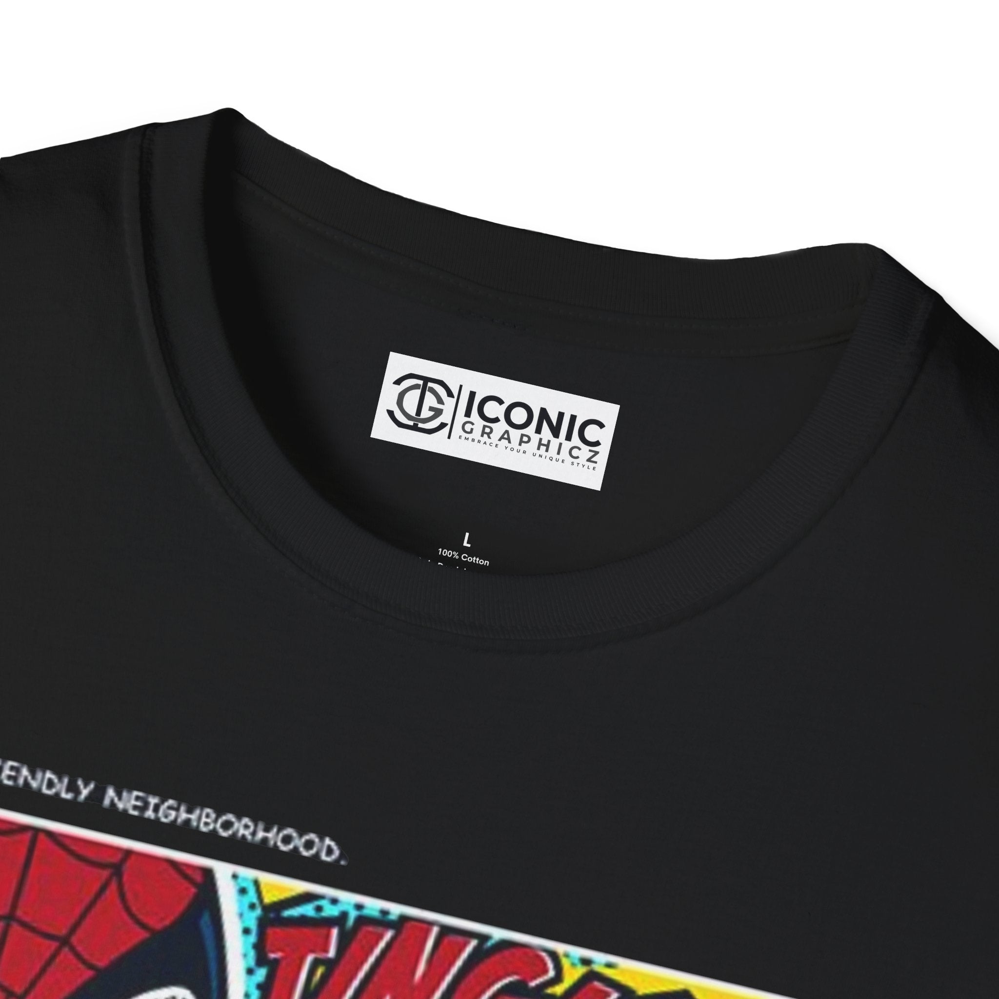 Spider-Man T-Shirt - IGZ Clothing  - Spider-Man Unisex Softstyle T-Shirt Best Price 26 at IGZ Clothing 