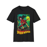 Spider-Woman T-Shirt - IGZ Clothing  - Spider-Woman Unisex Softstyle T-Shirt Best Price 26 at IGZ Clothing 