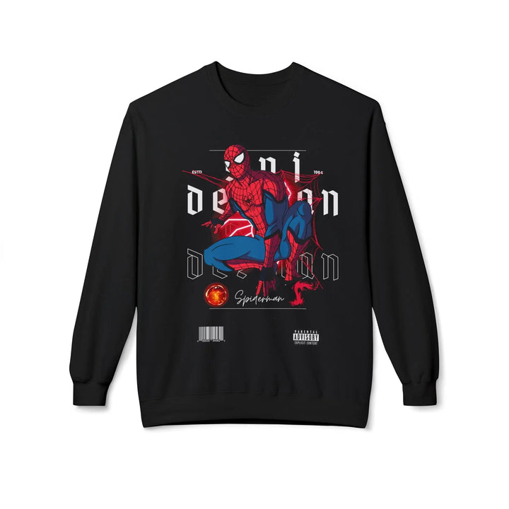 Spider-man Graphic Sweatshirt Printify