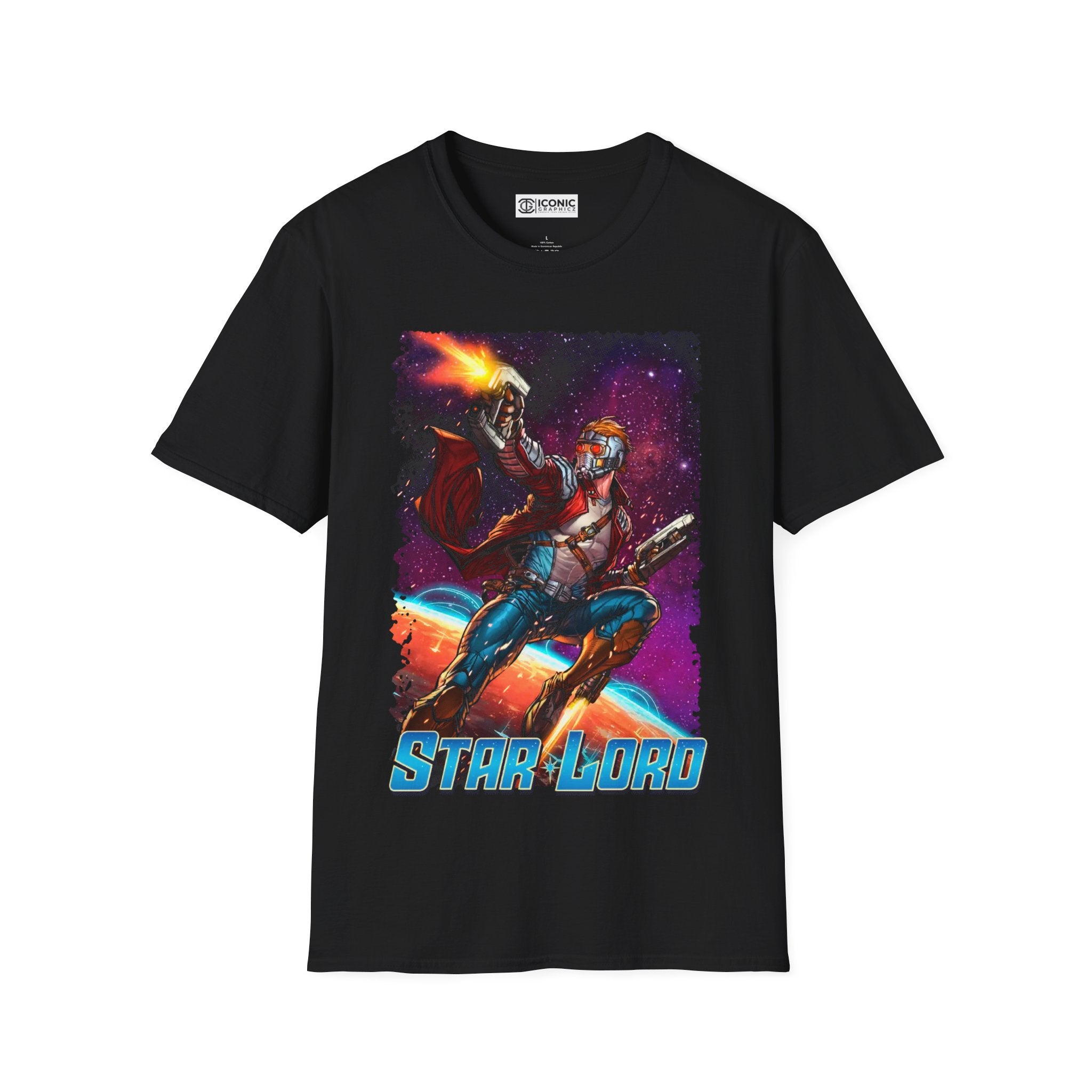 Star-Lord T-Shirt - IGZ Clothing  - Star Lord Unisex Softstyle T-Shirt Best Price 26 at IGZ Clothing 