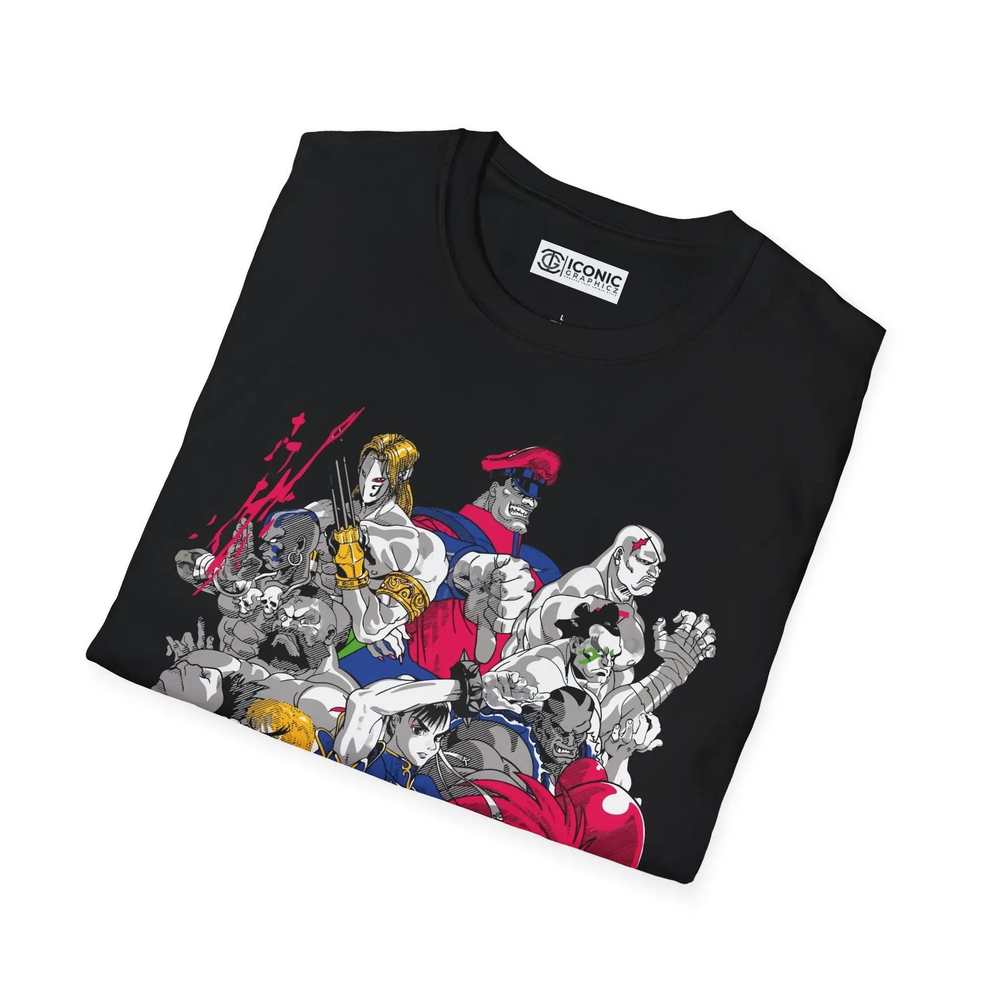Street Fighter Character T-Shirt Printify