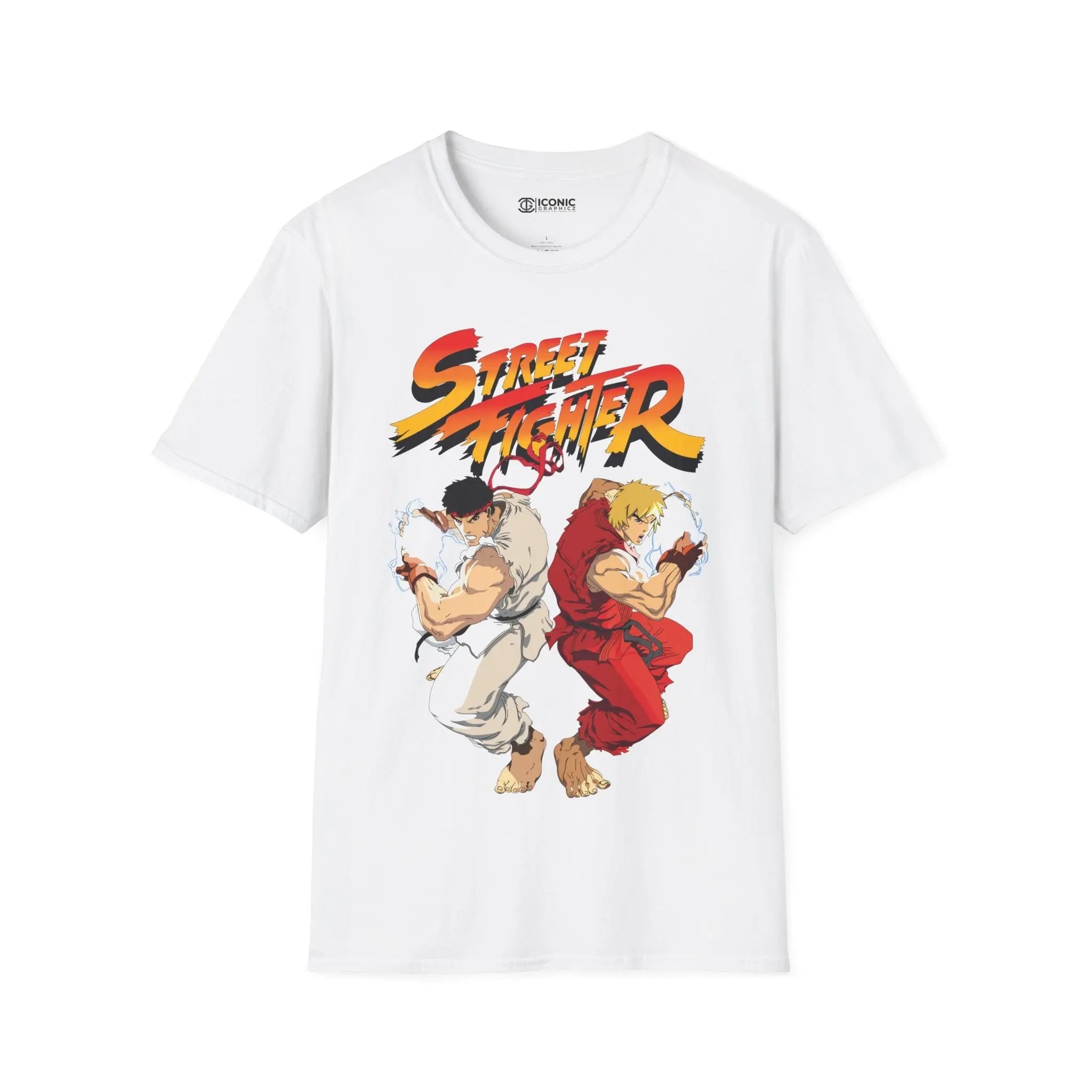 Street Fighter T-Shirt - Retro Gaming Tee Printify