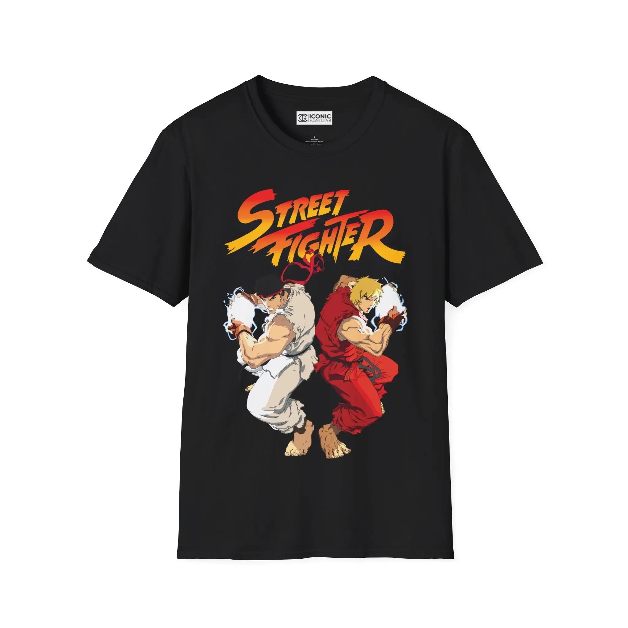 Street Fighter T-Shirt - Retro Gaming Tee Printify