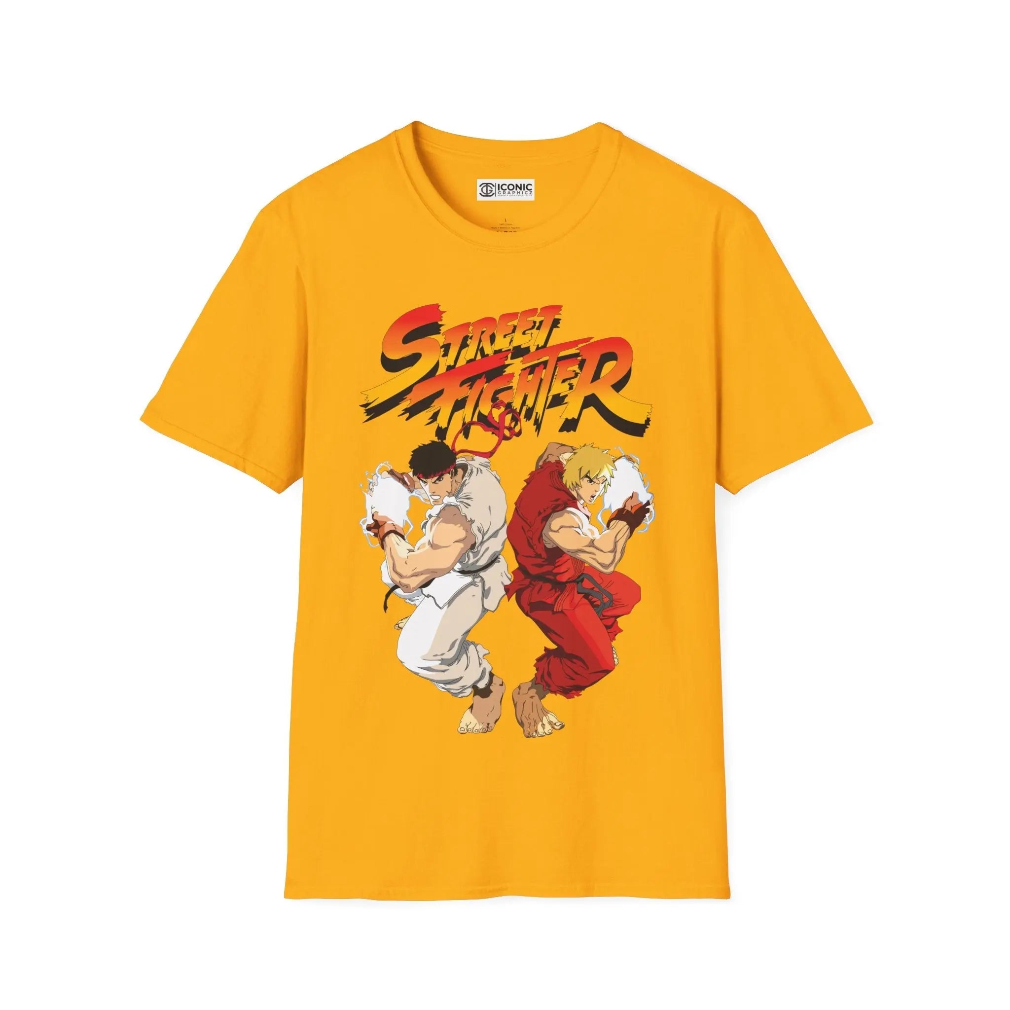 Street Fighter T-Shirt - Retro Gaming Tee Printify