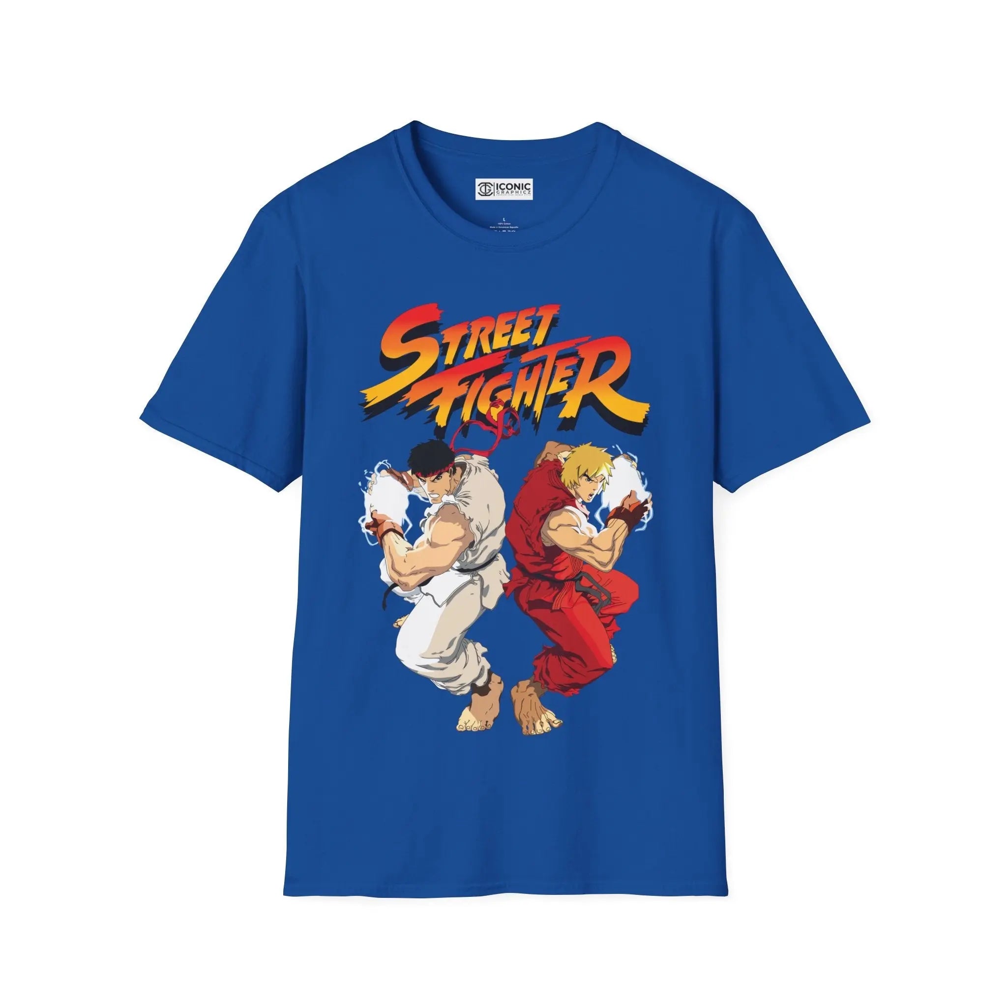 Street Fighter T-Shirt - Retro Gaming Tee Printify