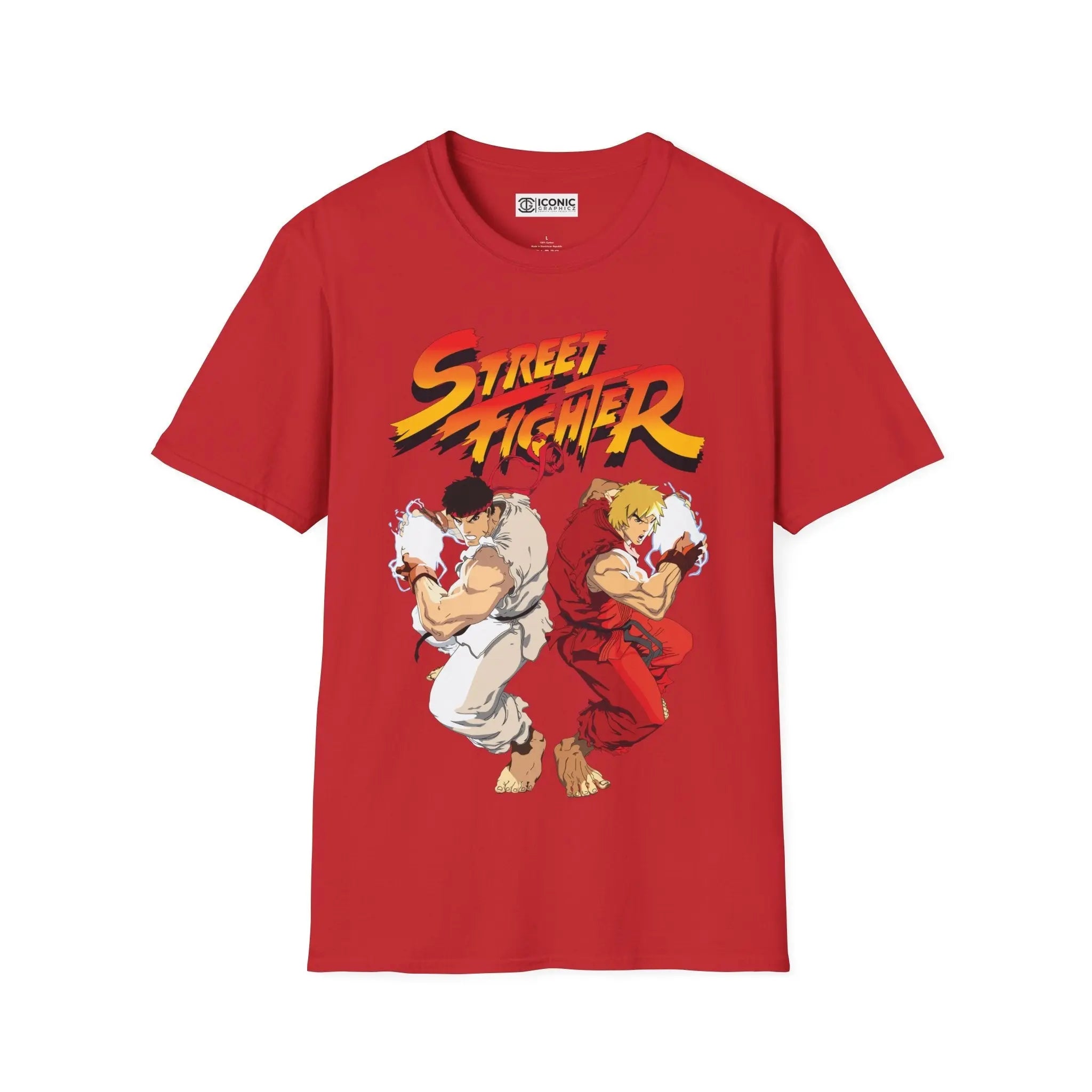 Street Fighter T-Shirt - Retro Gaming Tee Printify